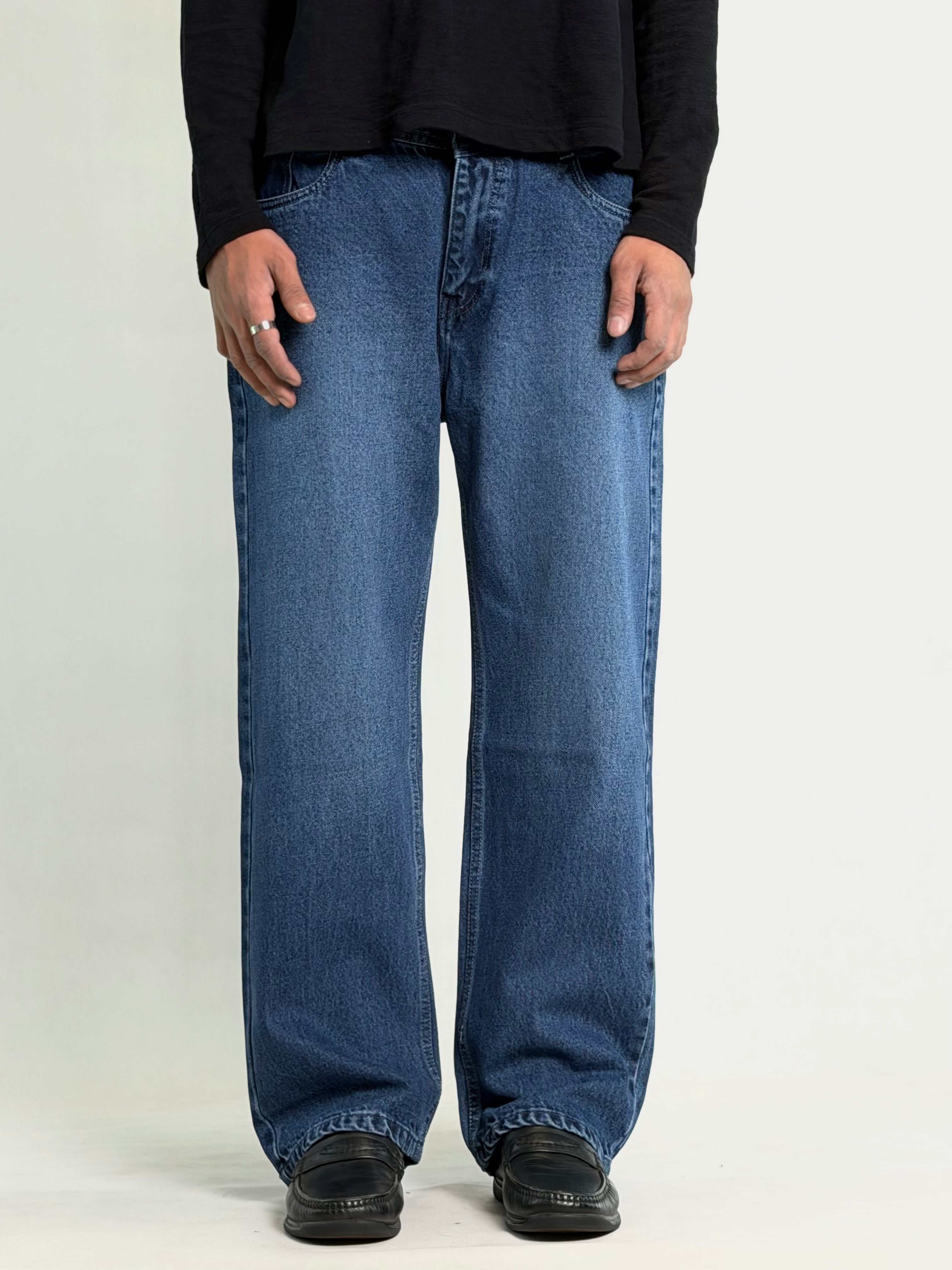 LAIKA BLUE STRAIGHT FIT