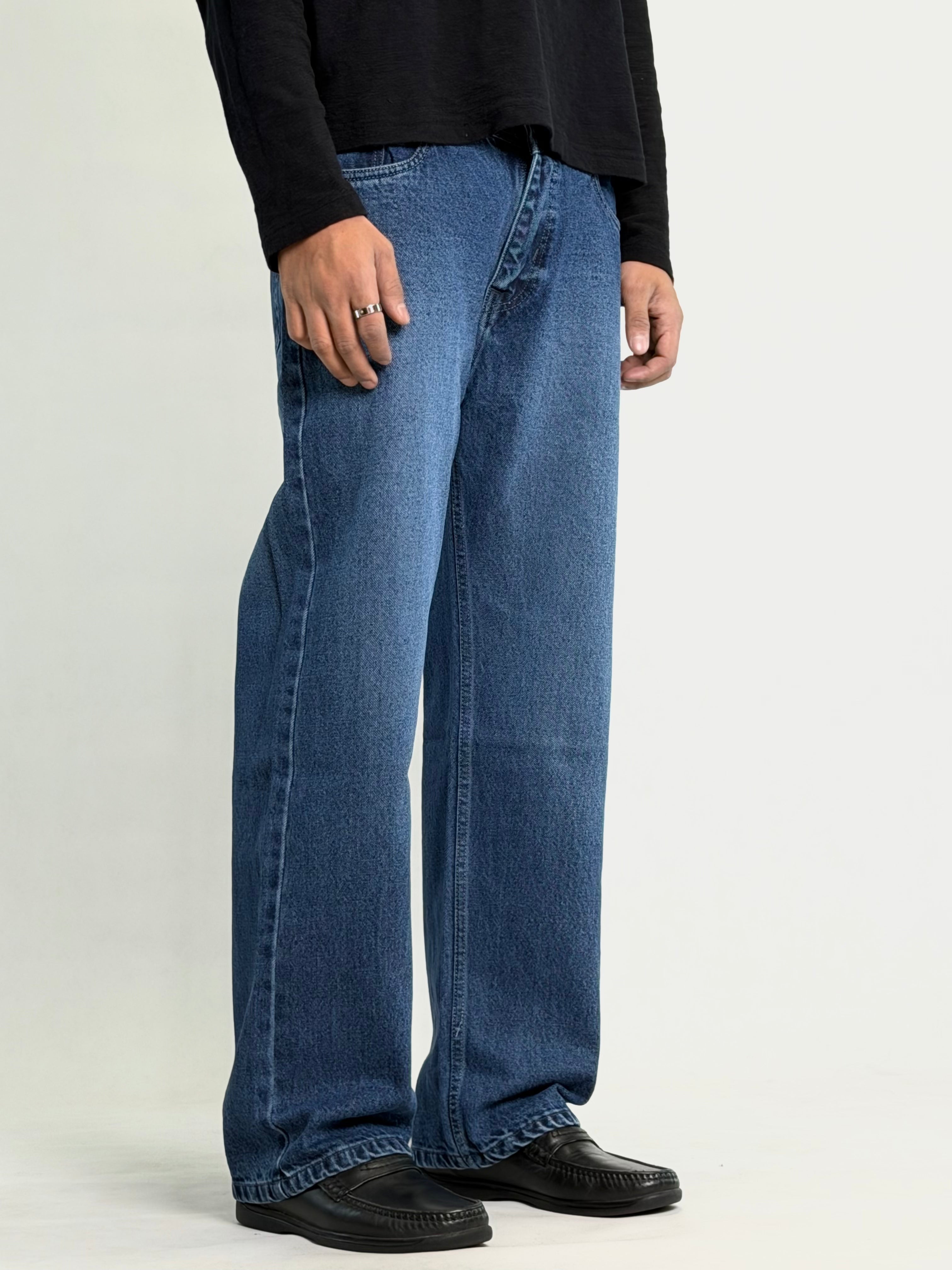 LAIKA BLUE STRAIGHT FIT