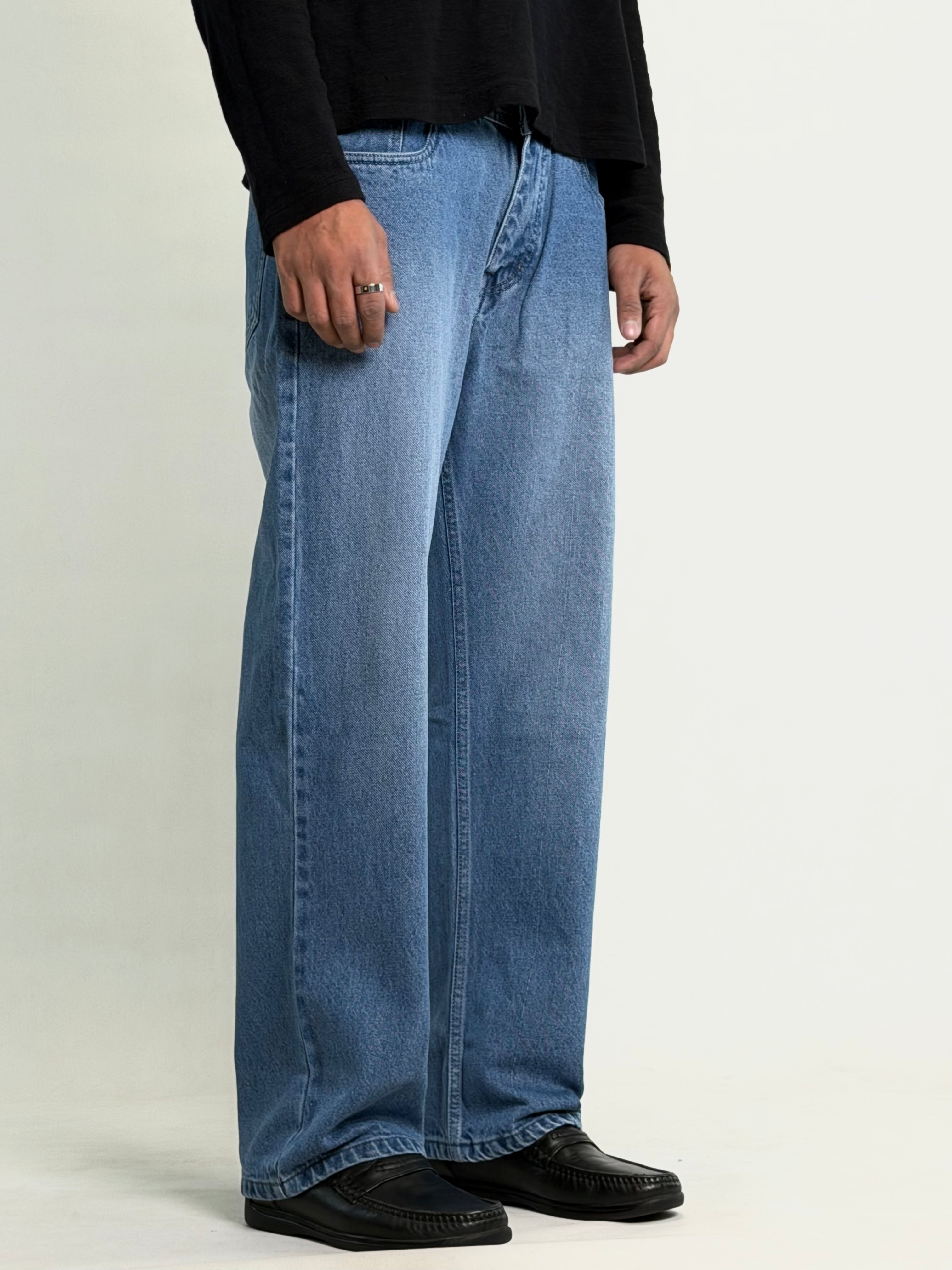 LAIKA SKY BLUE STRAIGHT FIT