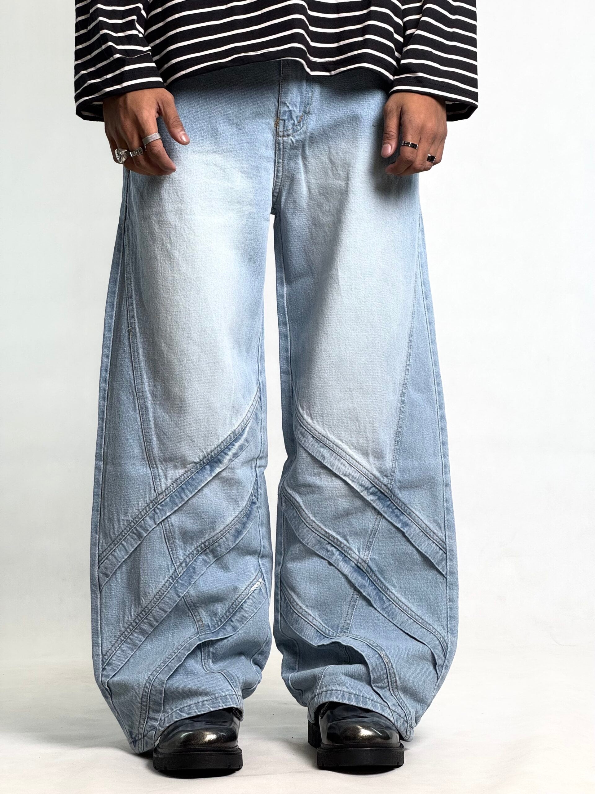 DROVE PATTERN BAGGY