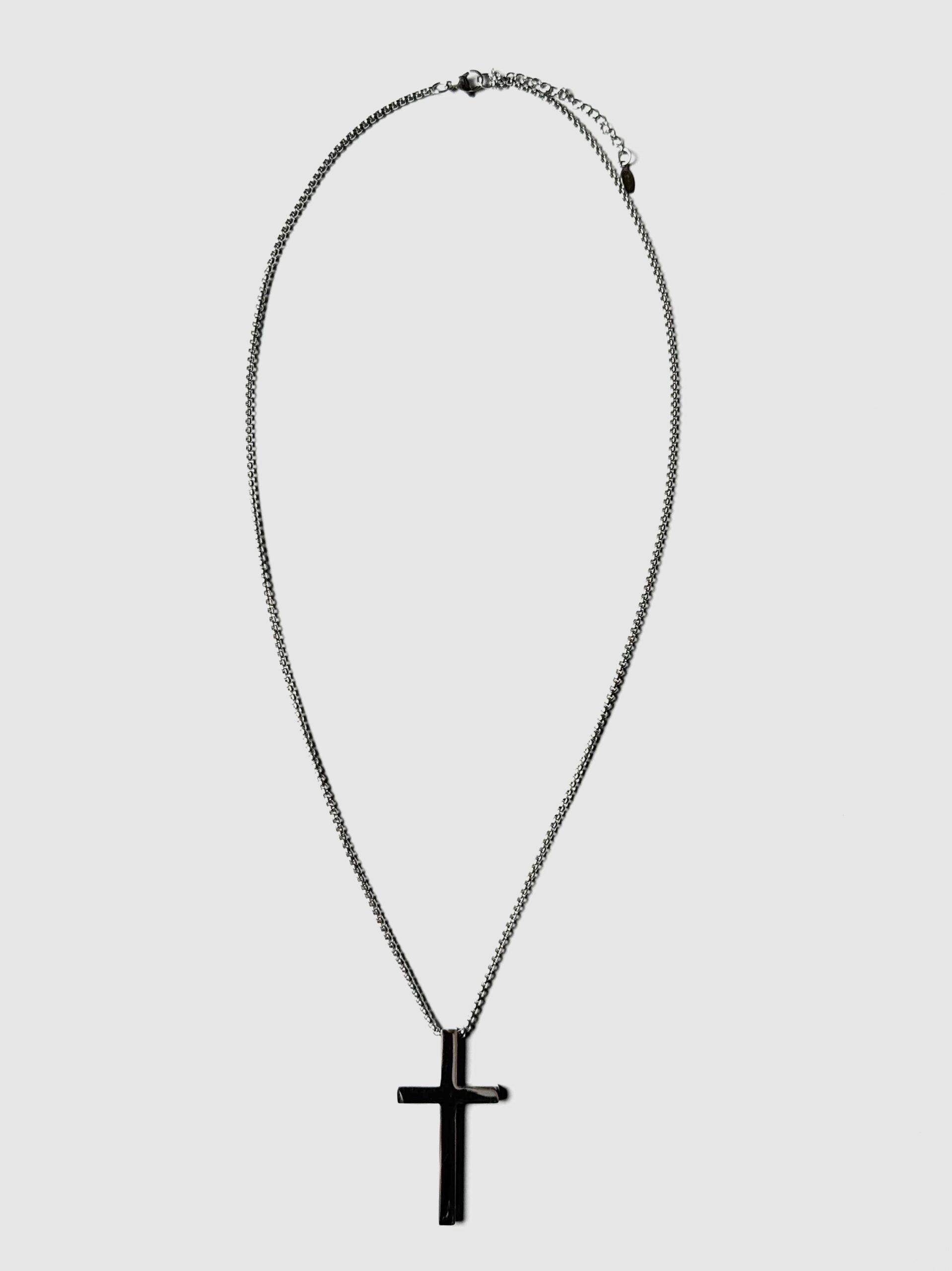 RAW CROSS CHAIN