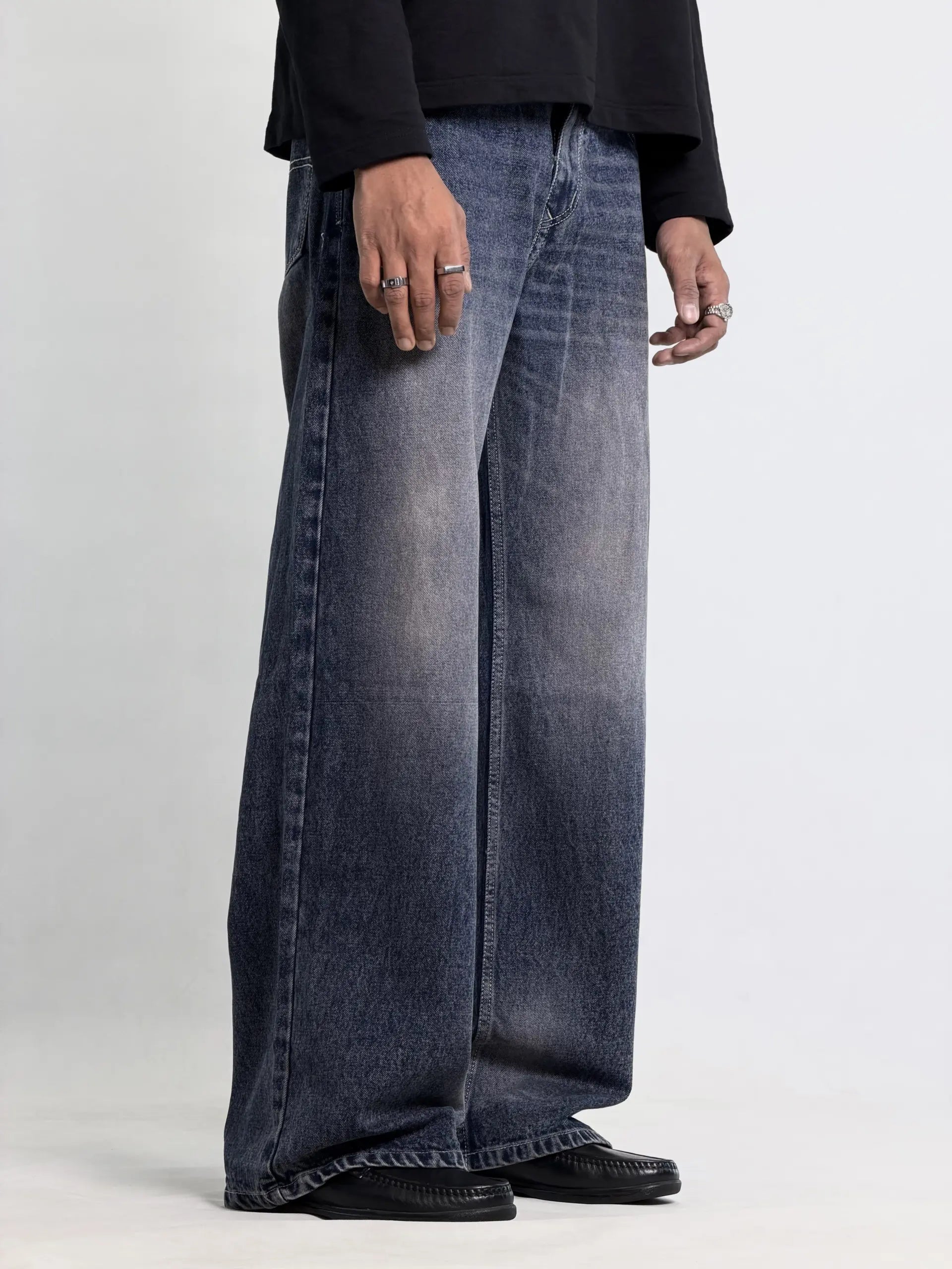 EXIST BLUE BAGGY
