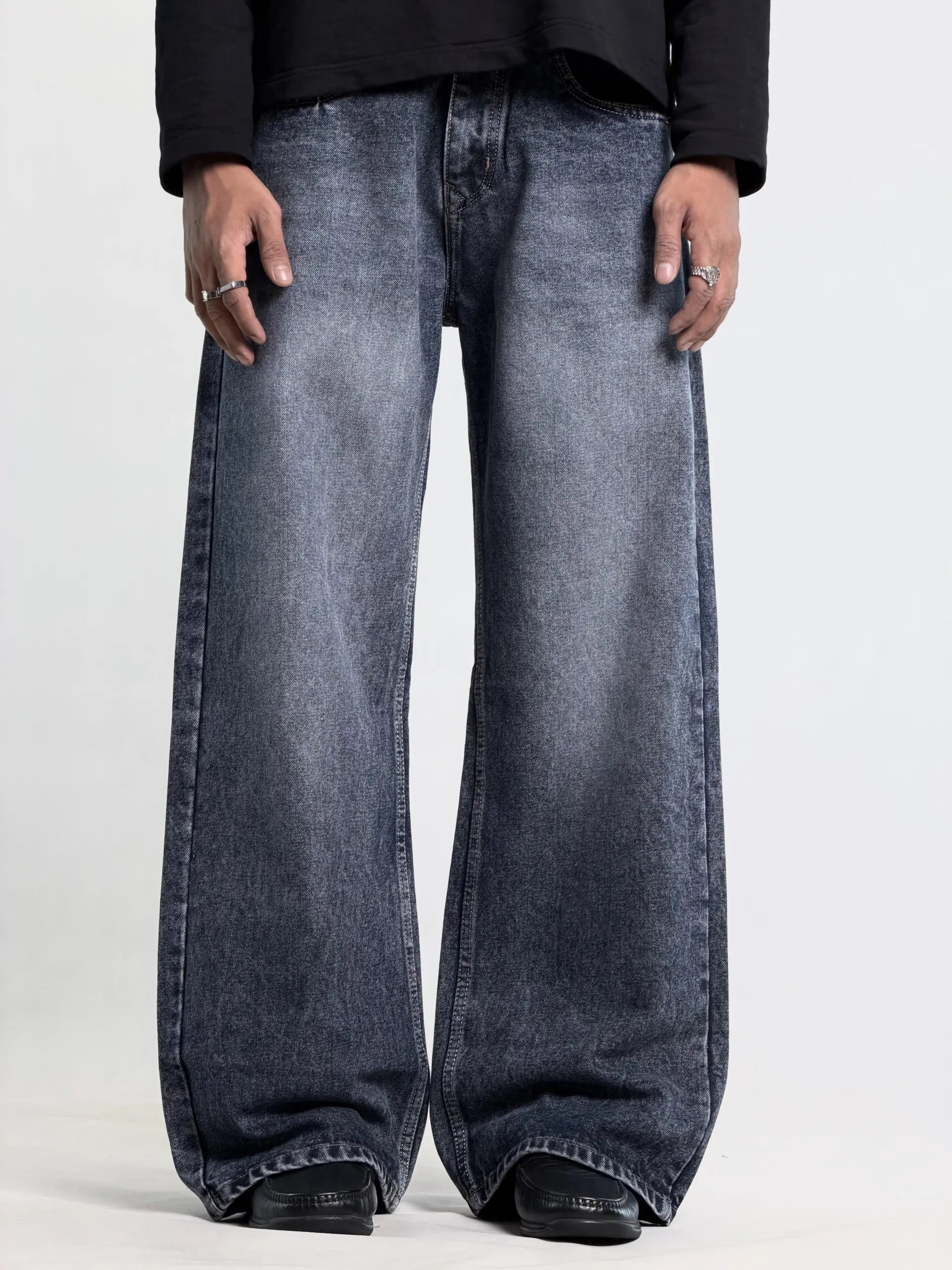 LABEL DARK BAGGY