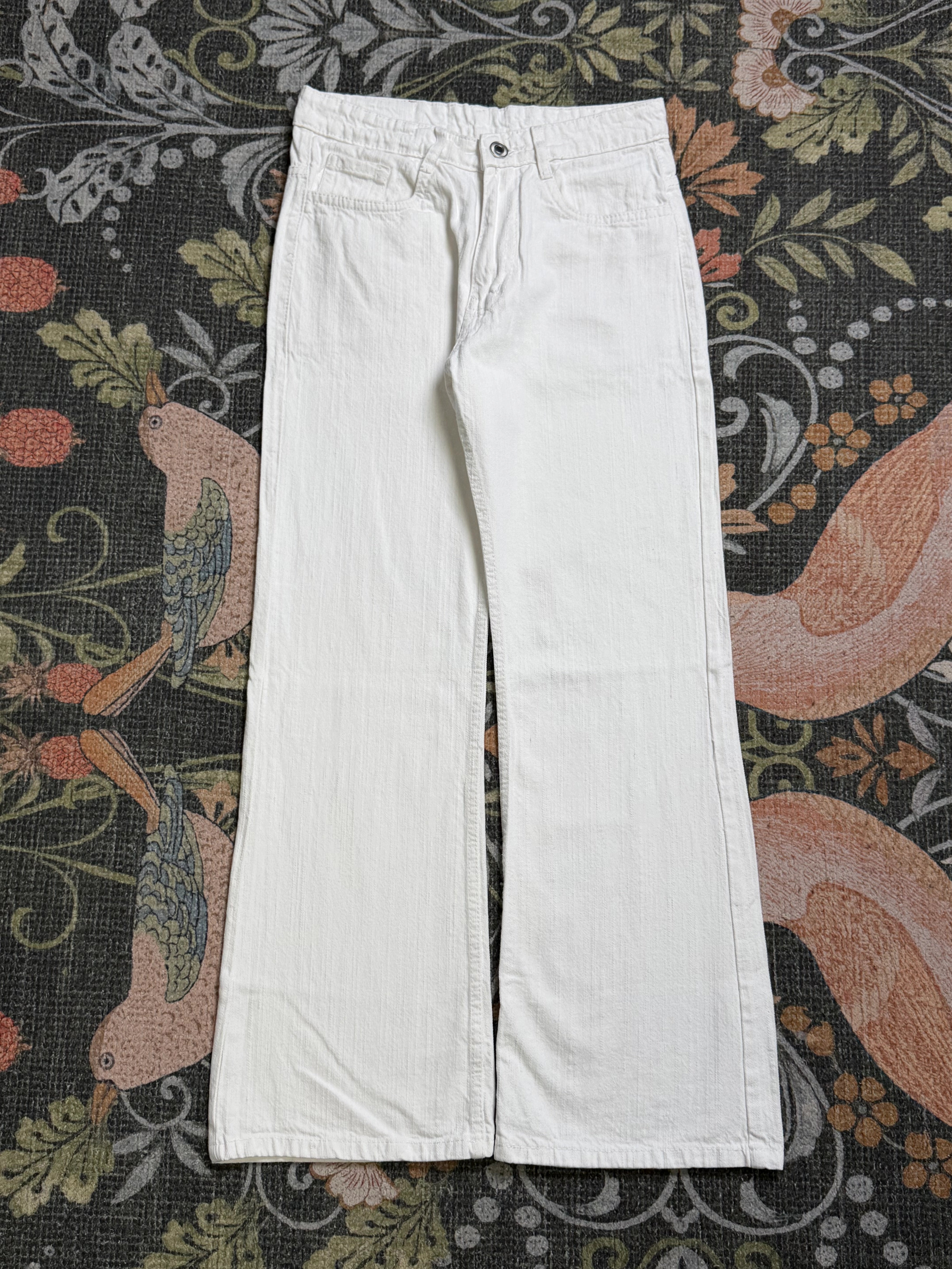 PURE WHITE BOOTCUT