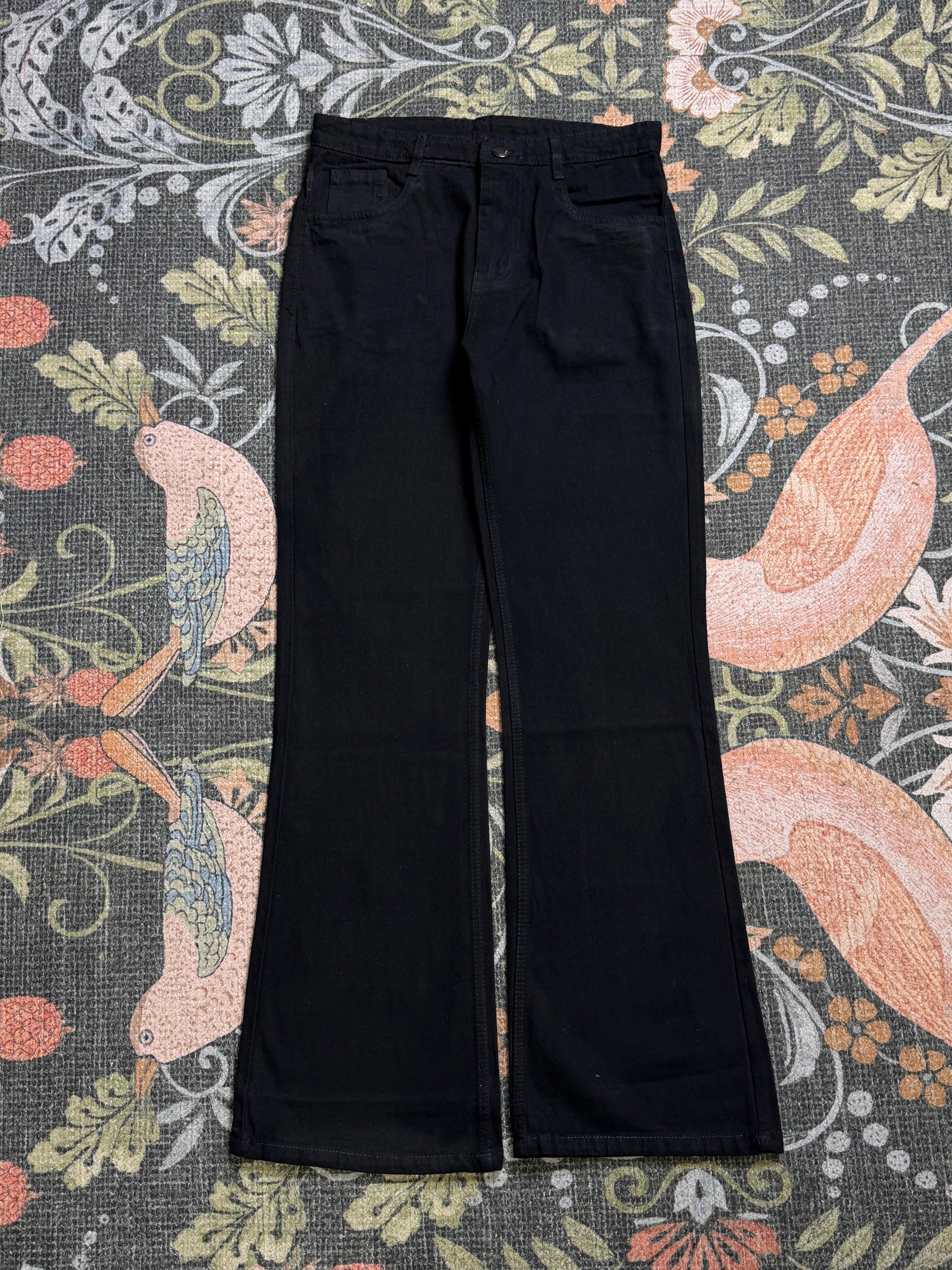 PURE BLACK BOOTCUT
