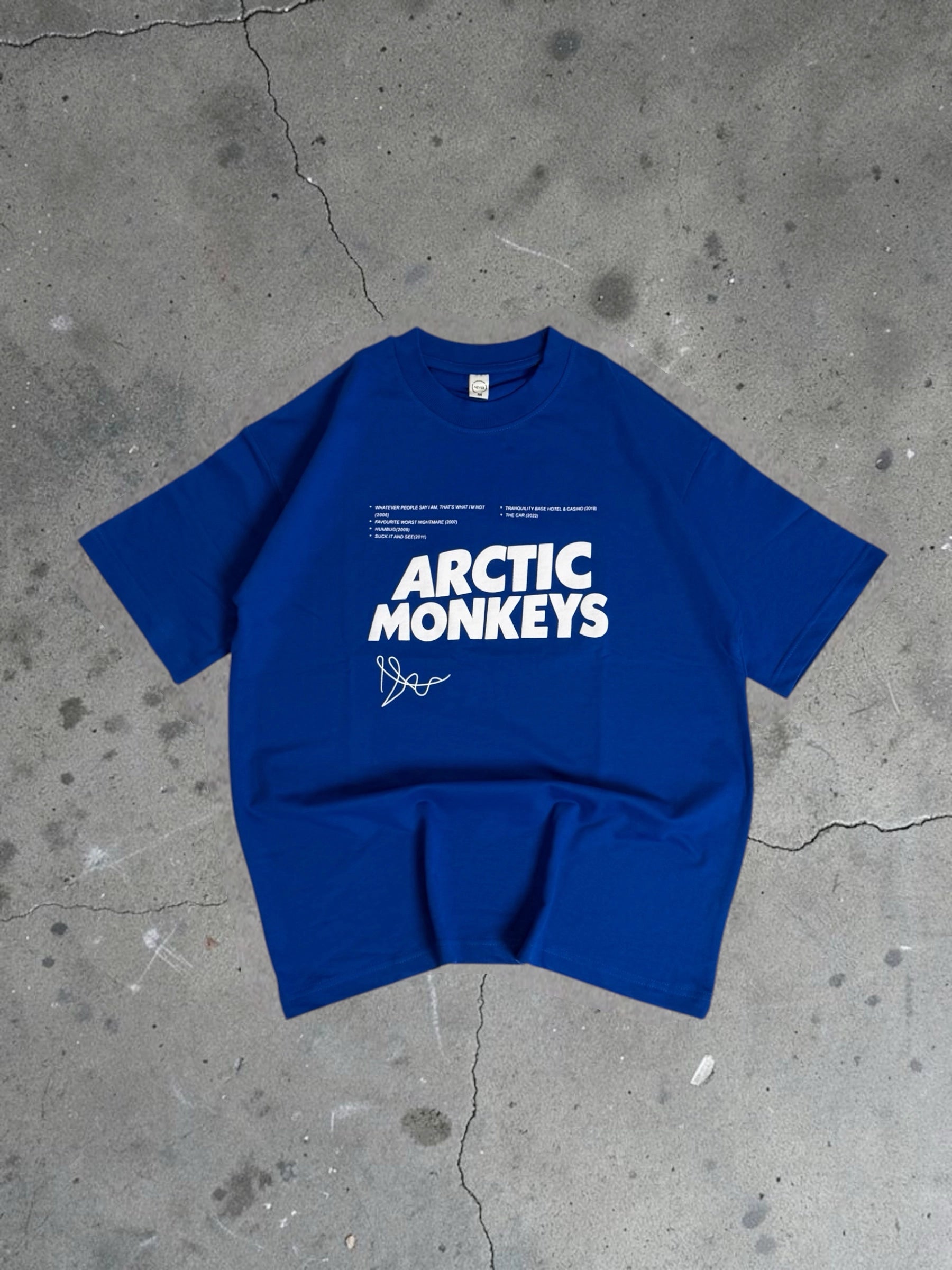 HEUX BLUE PRINTED TEE