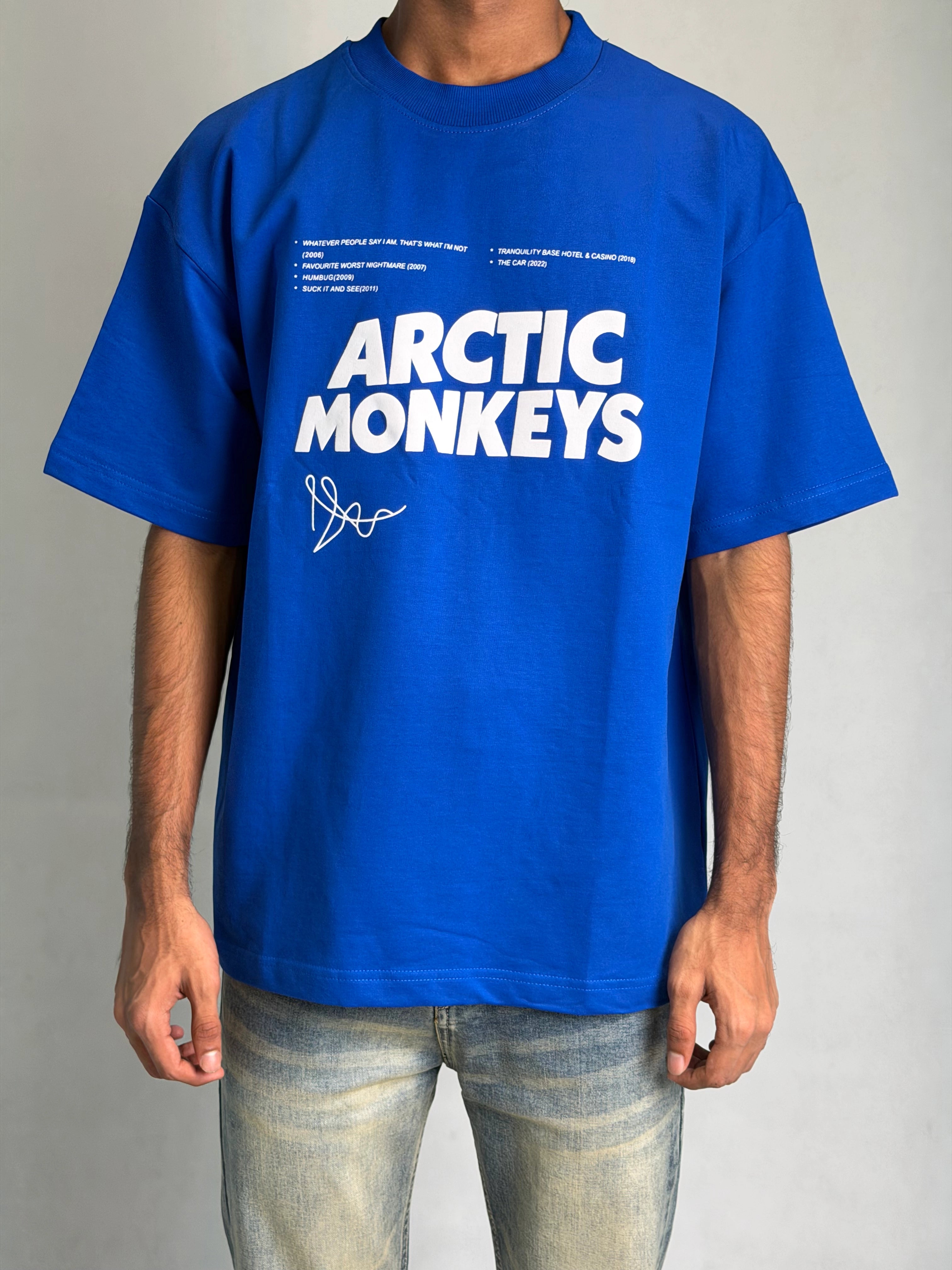 HEUX BLUE PRINTED TEE
