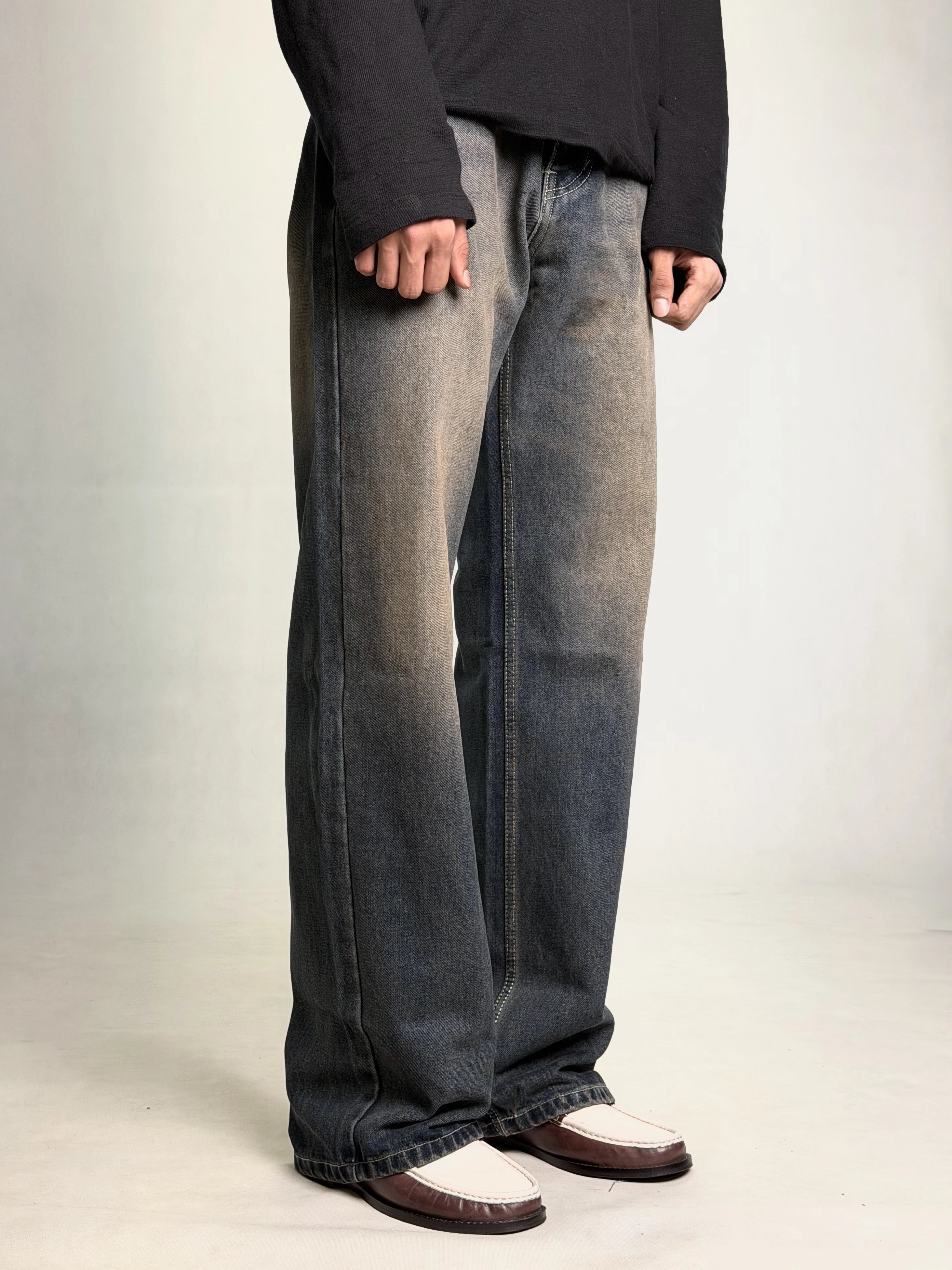 DUSTY BROWN BAGGY
