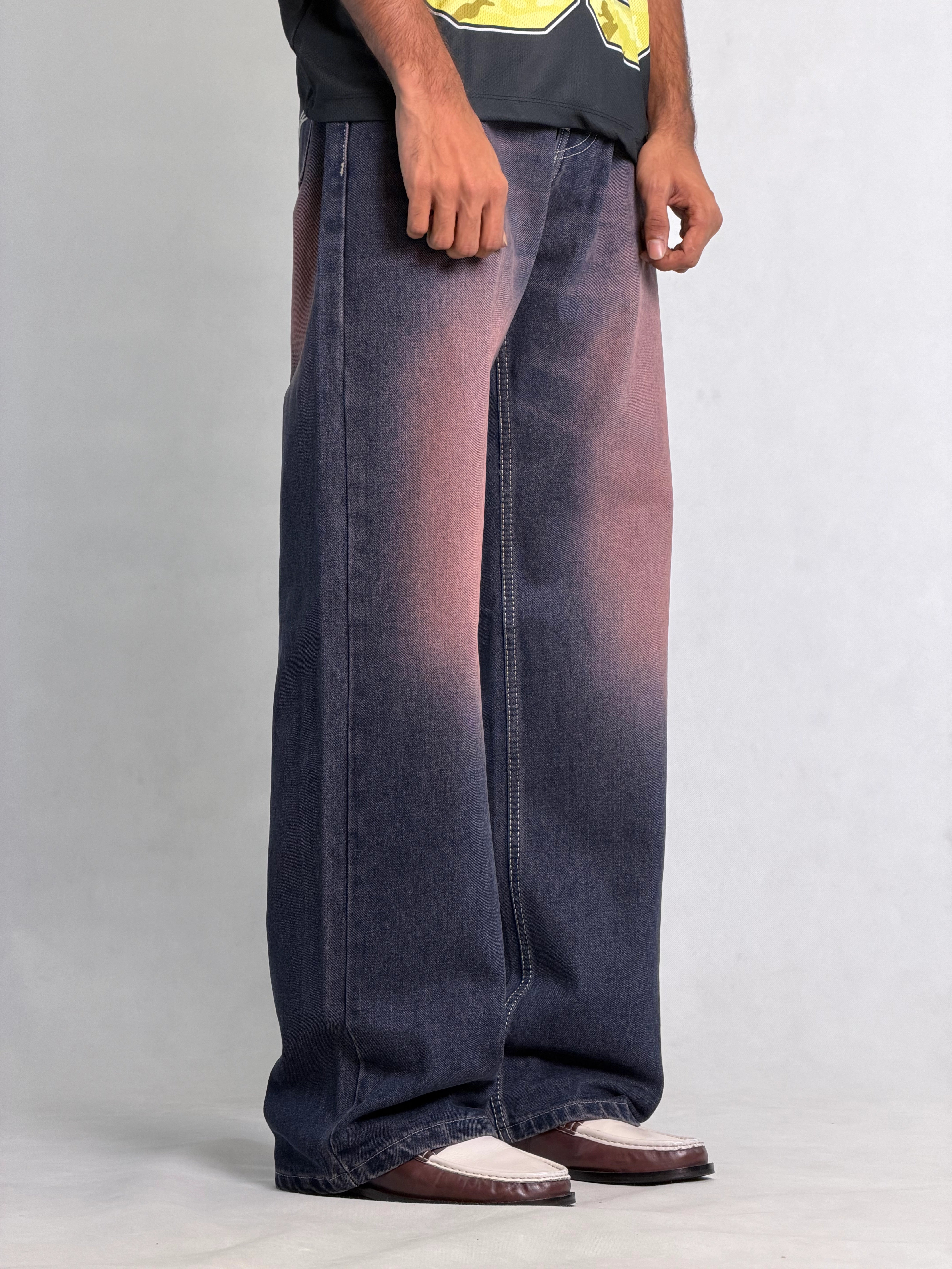 MAROON MIST BAGGY