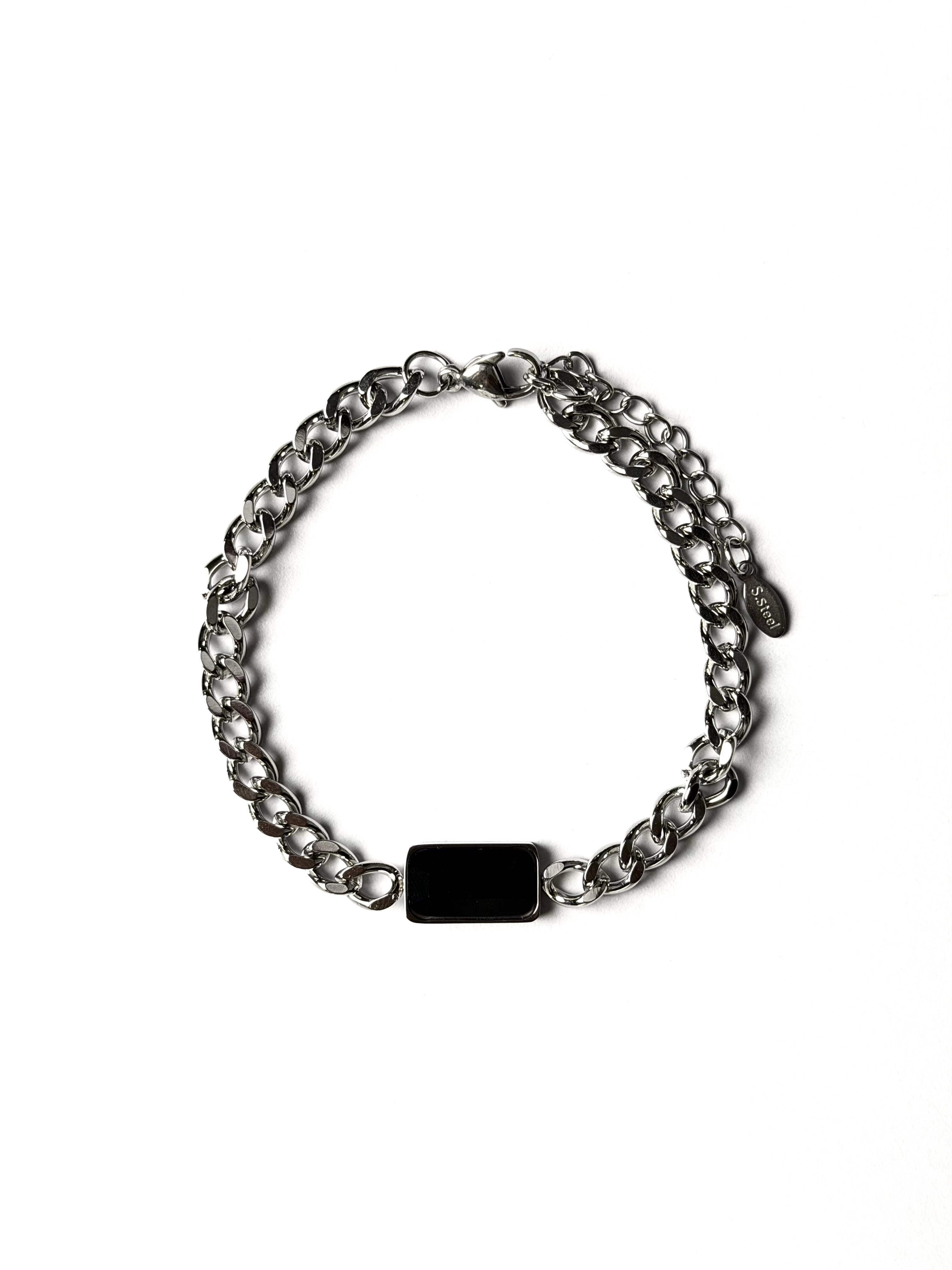 STONE BLACK BRACELET
