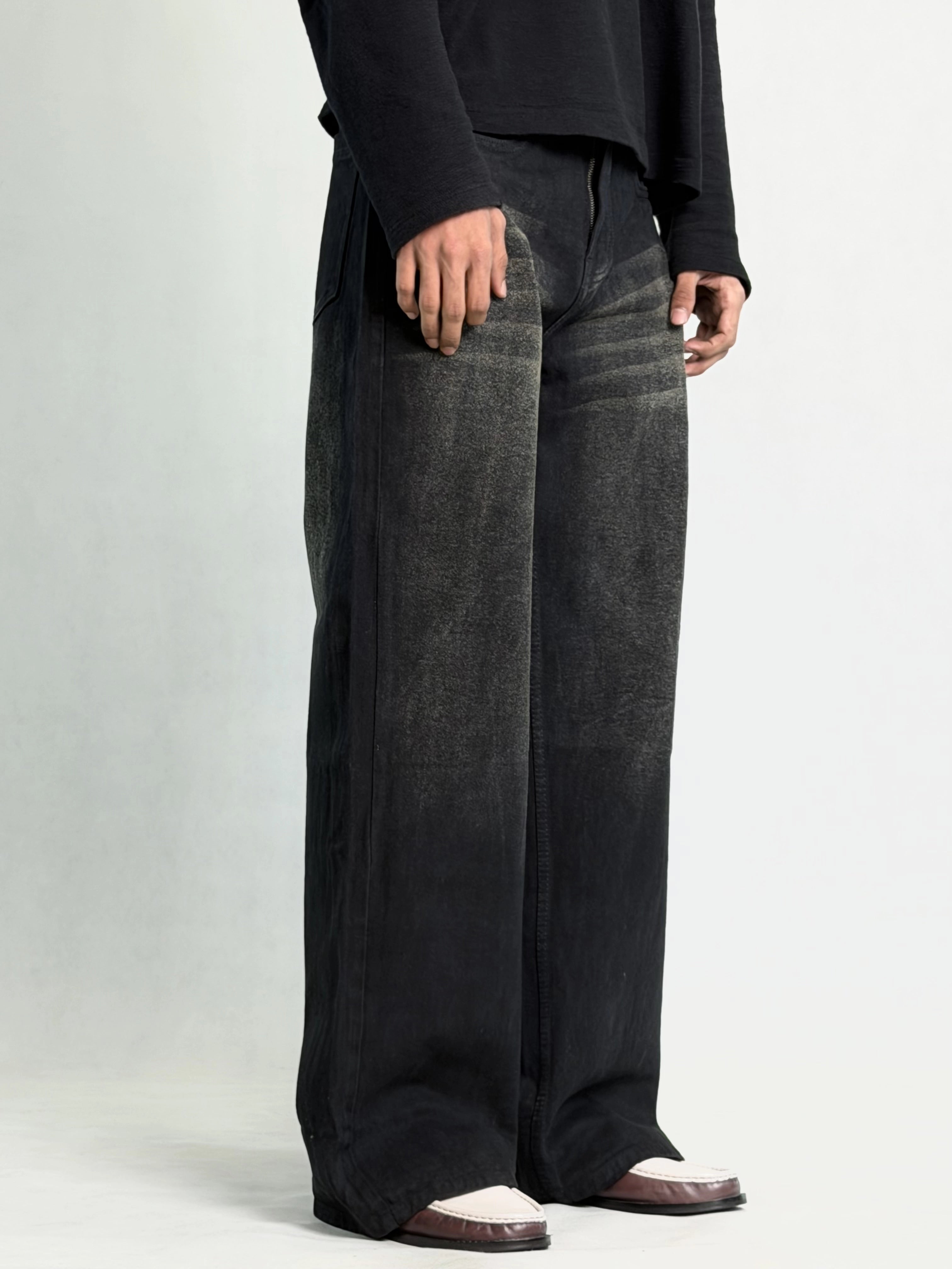 HLO BLACK BAGGY