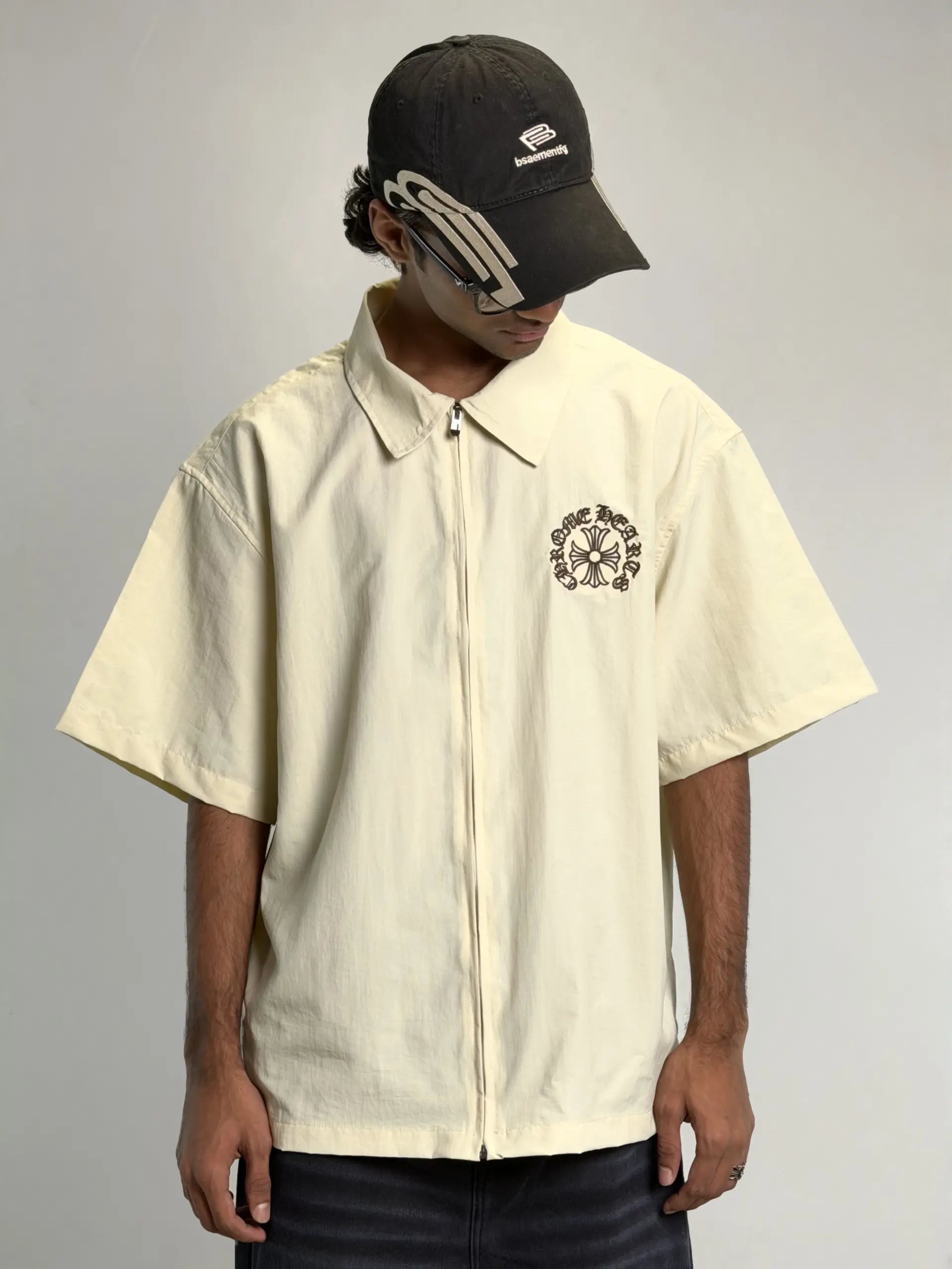 CH OVERSIZED ZIPPER YELLOW