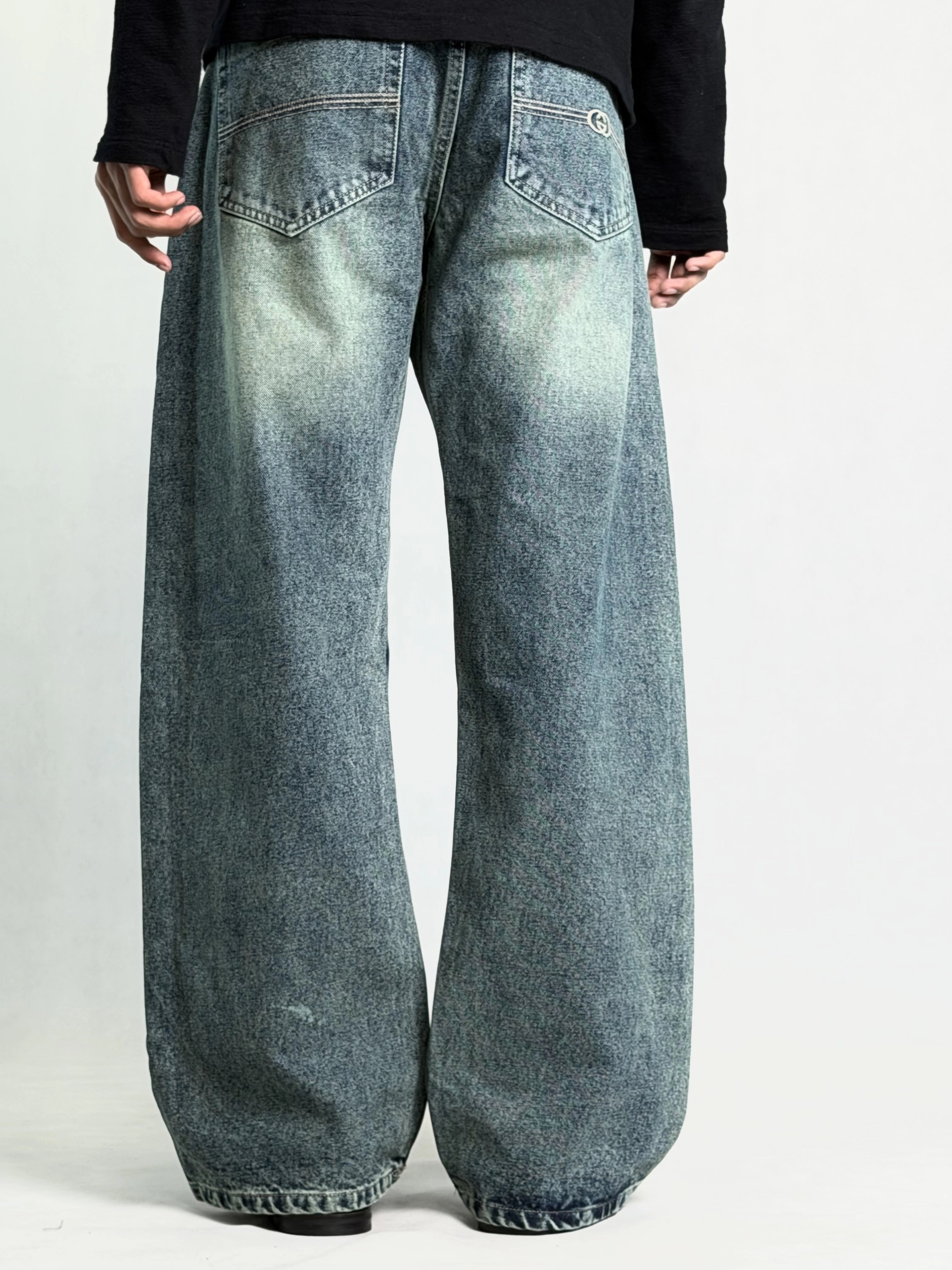 SEA GREEN BAGGY