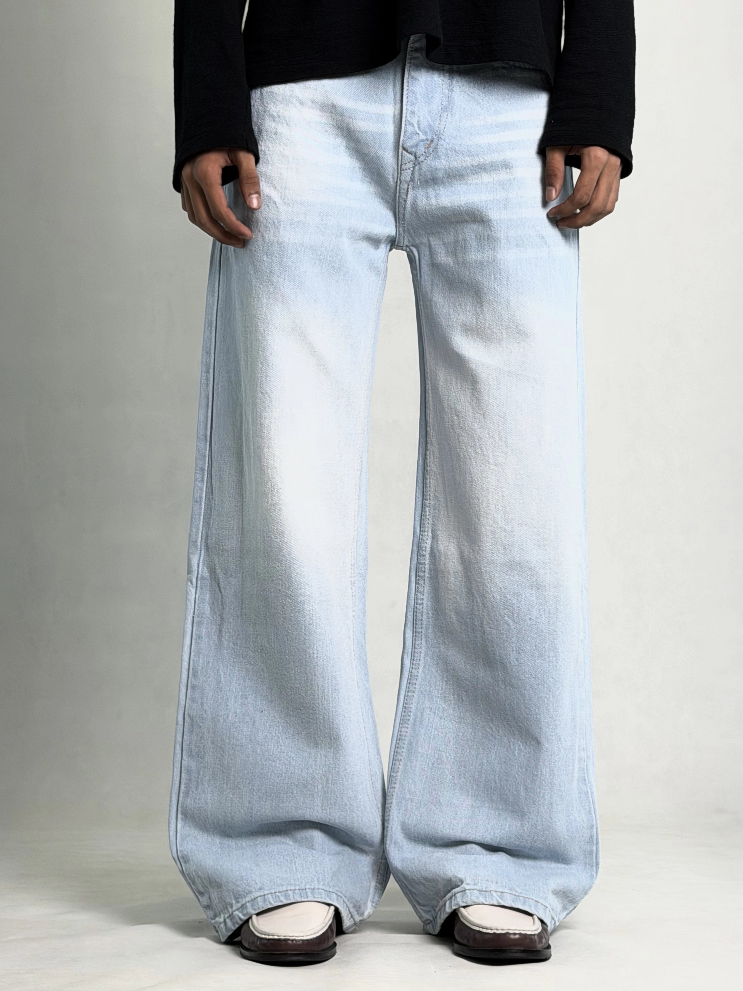 STITCH BLUE BAGGY