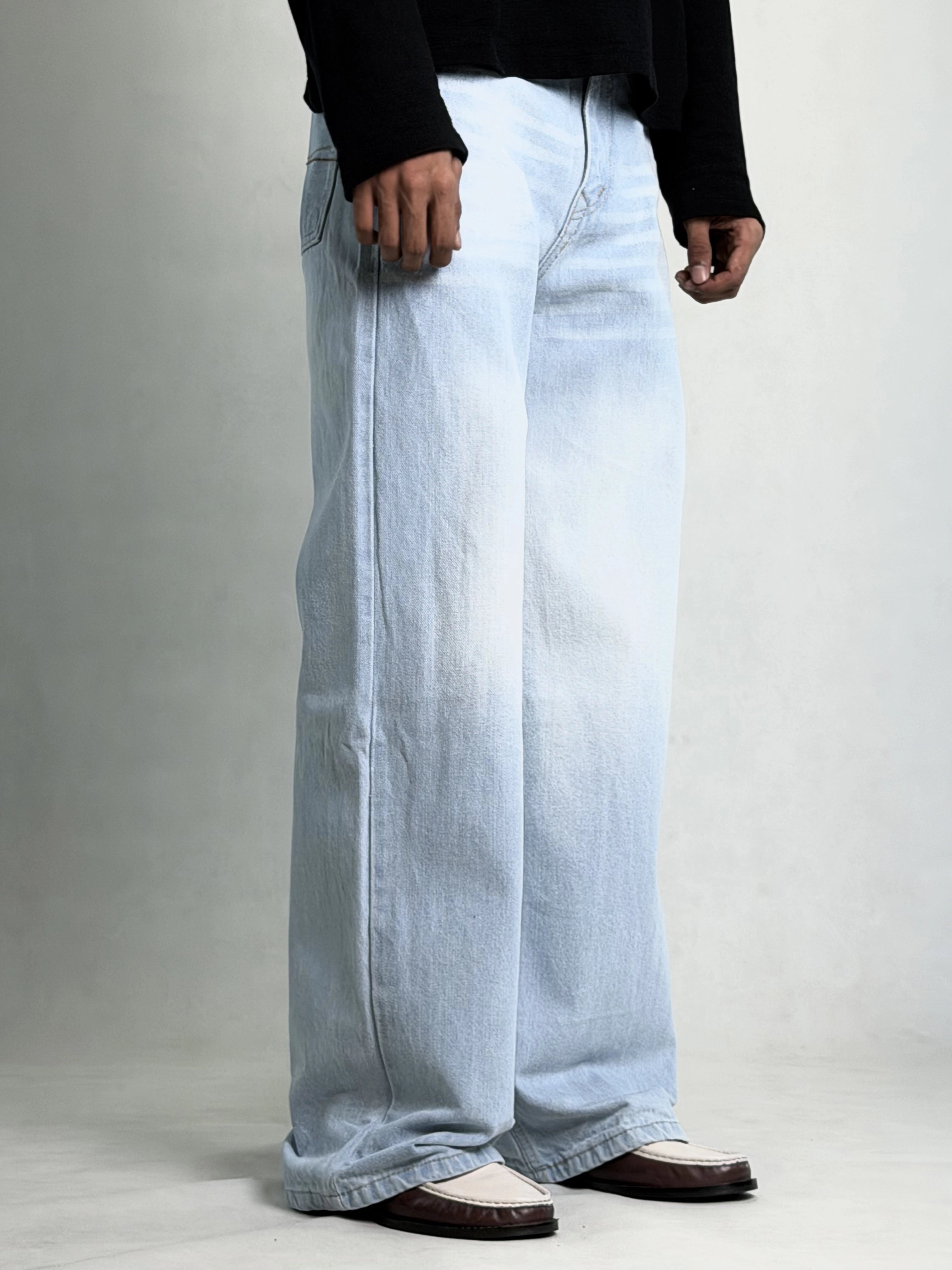 STITCH BLUE BAGGY