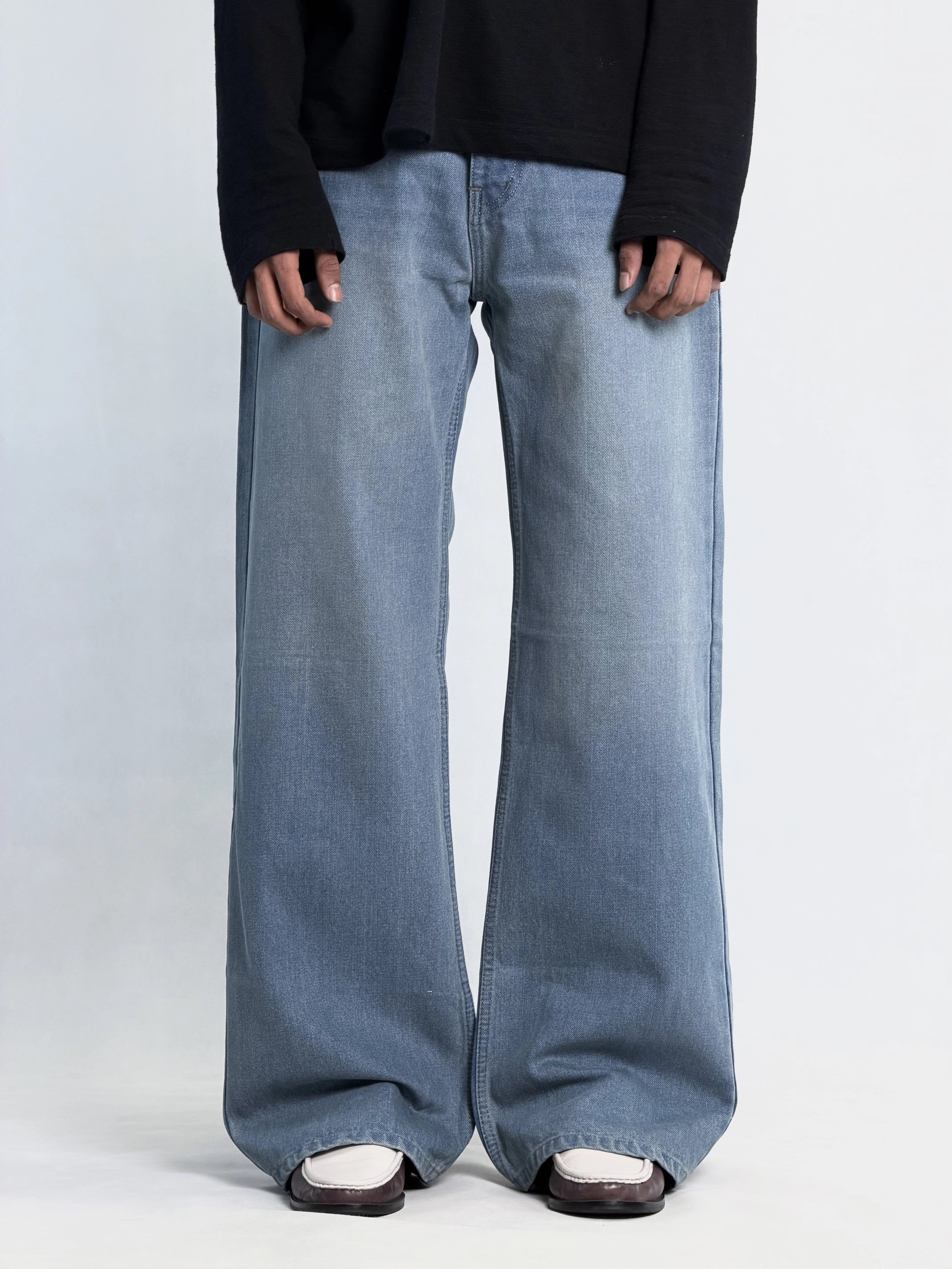 FINE BLUE BAGGY