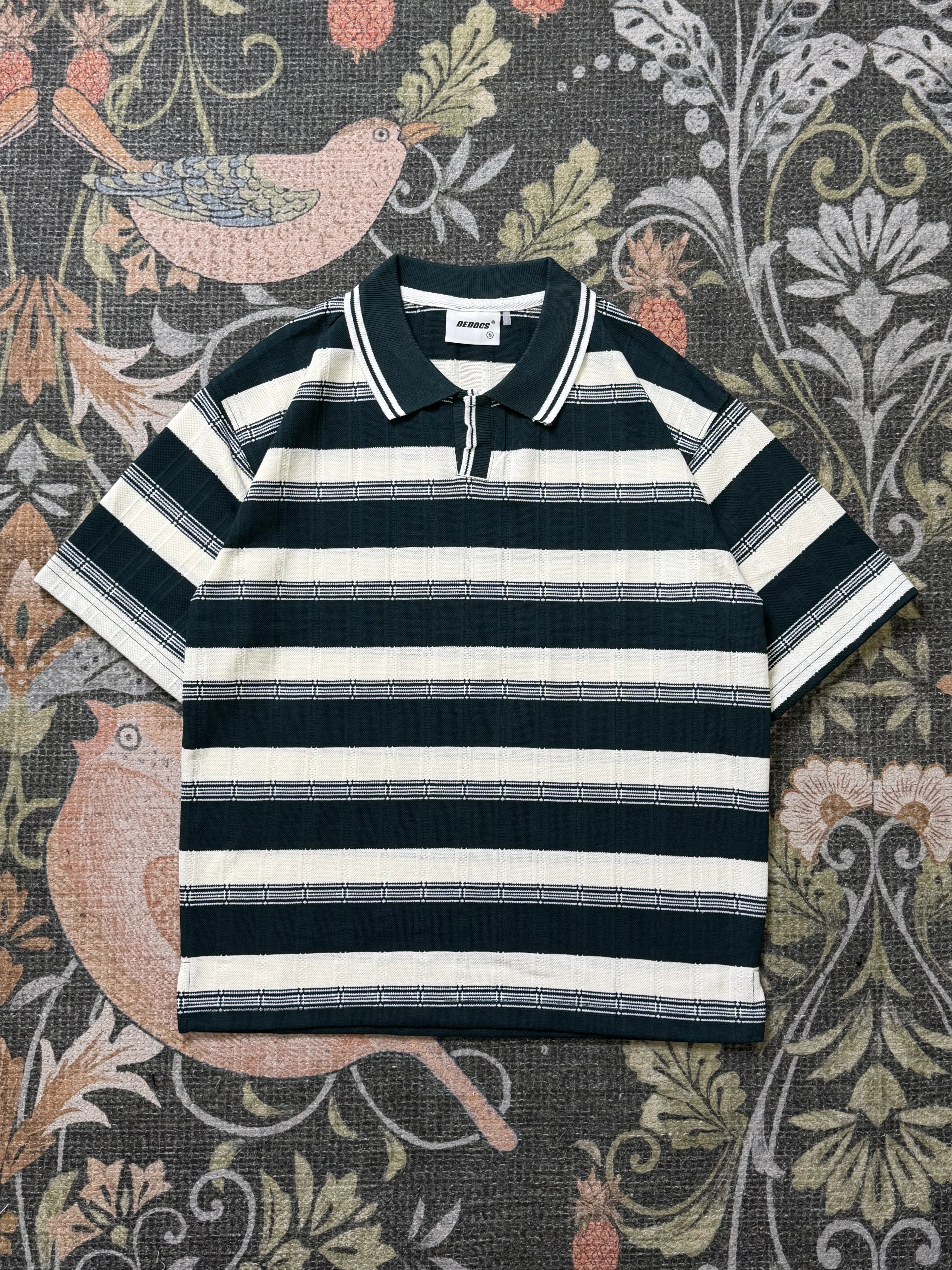 BOXY COLLAR DARK GREEN