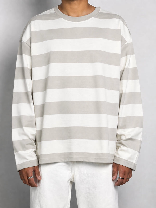 SLIM STRIPID GREY FULL SLEEVE