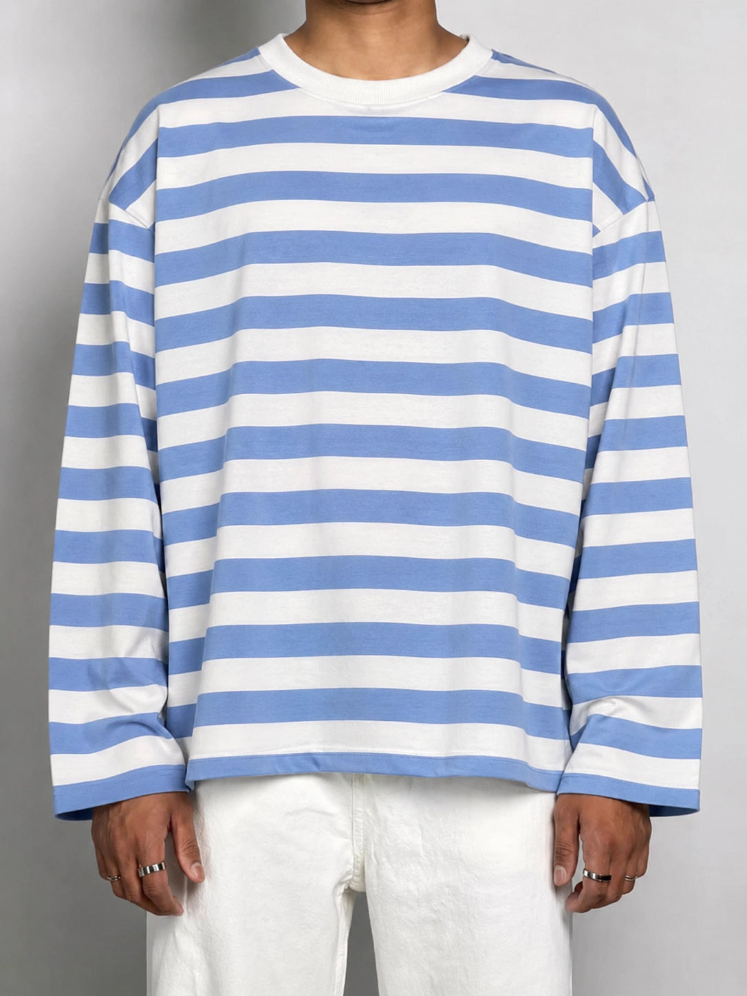 SLIM STRIPID BLUE FULL SLEEVE