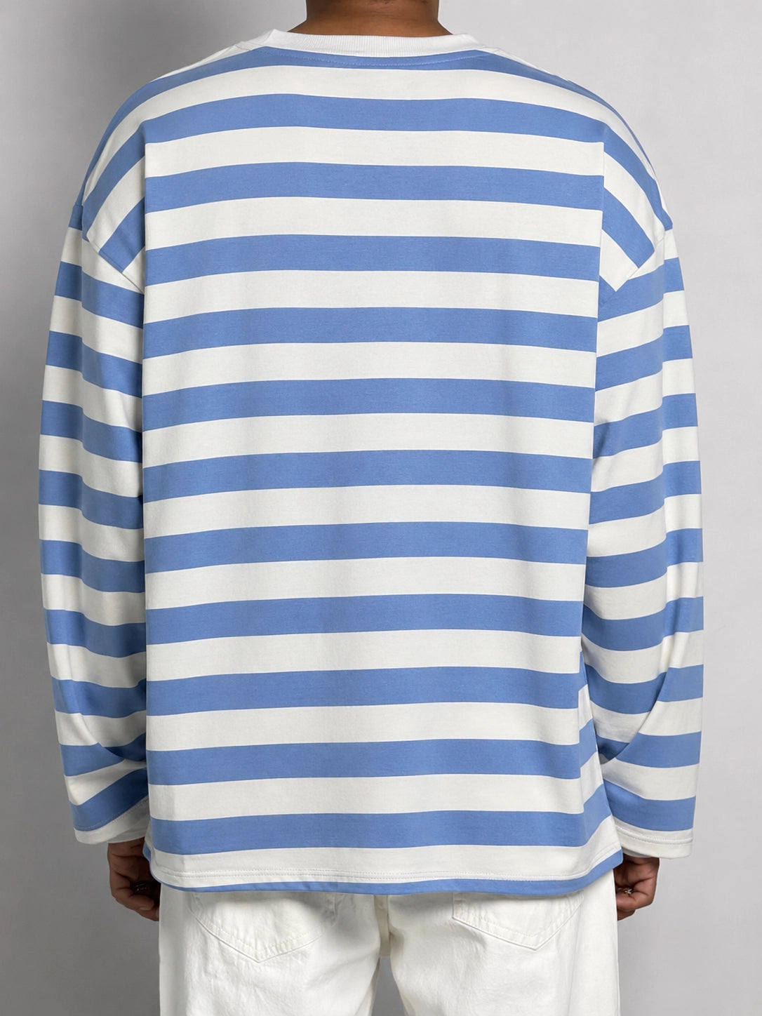 SLIM STRIPID BLUE FULL SLEEVE