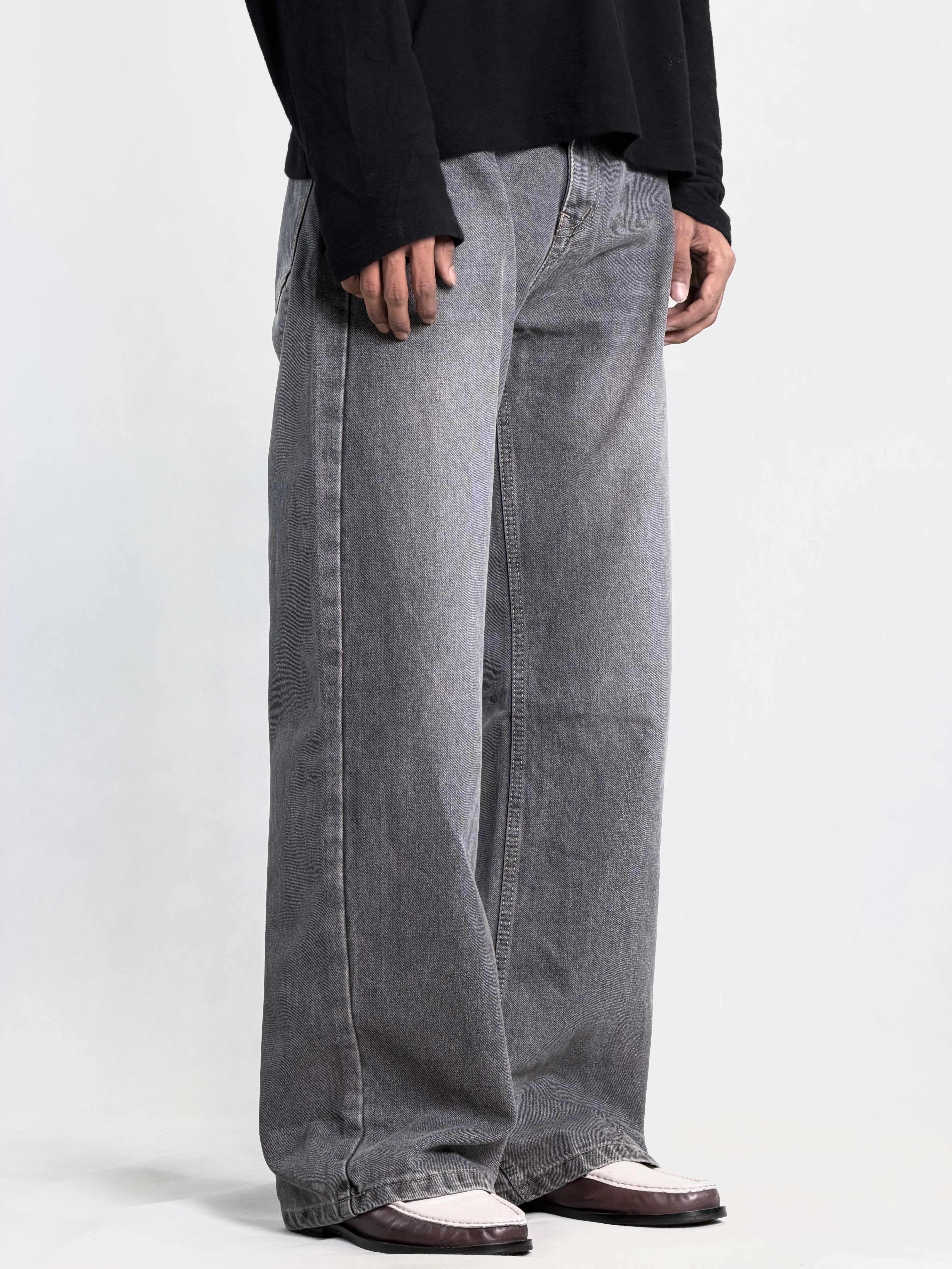 BEST GREY BAGGY
