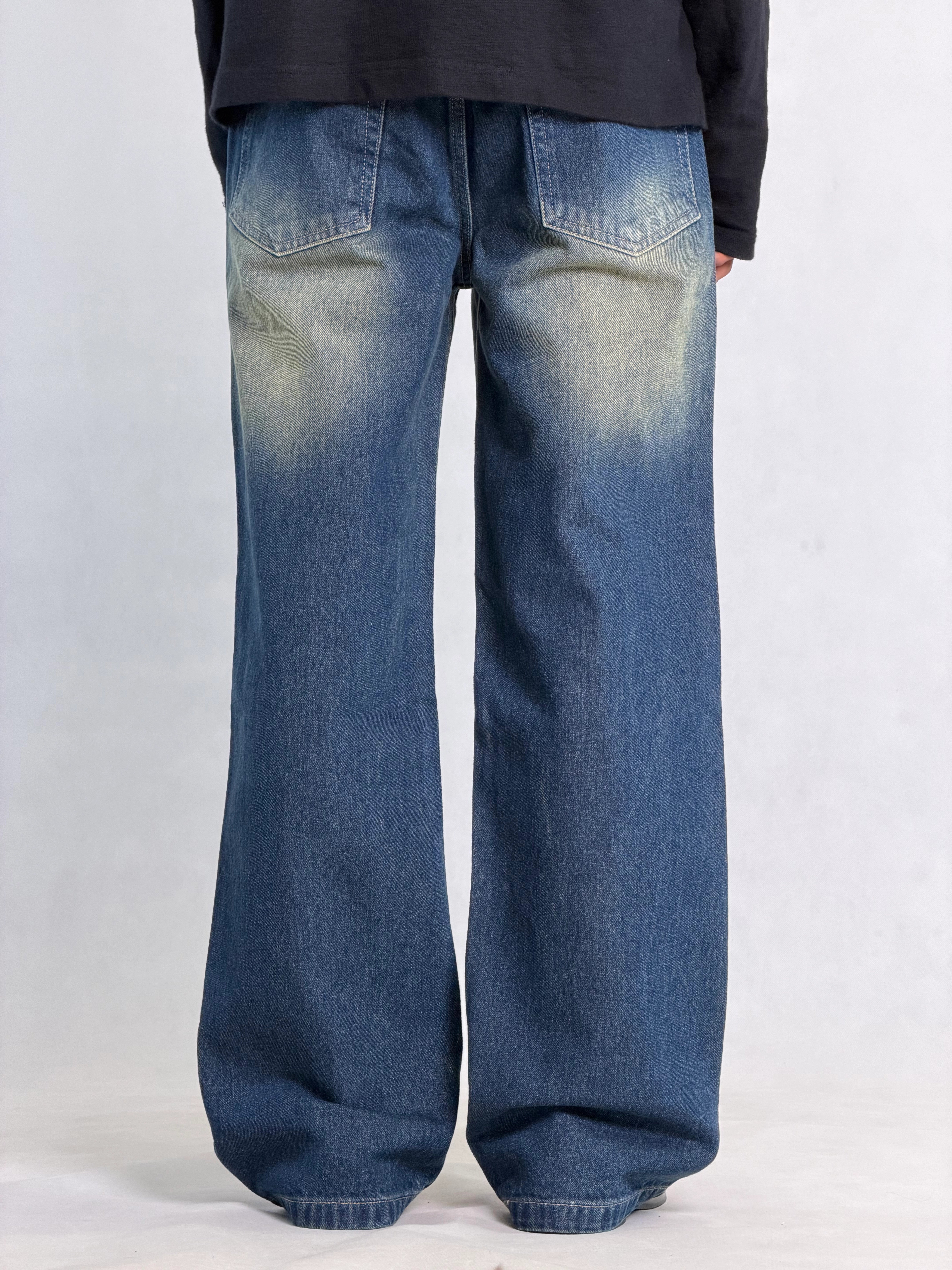 CAMO BLUE STRAIGHT