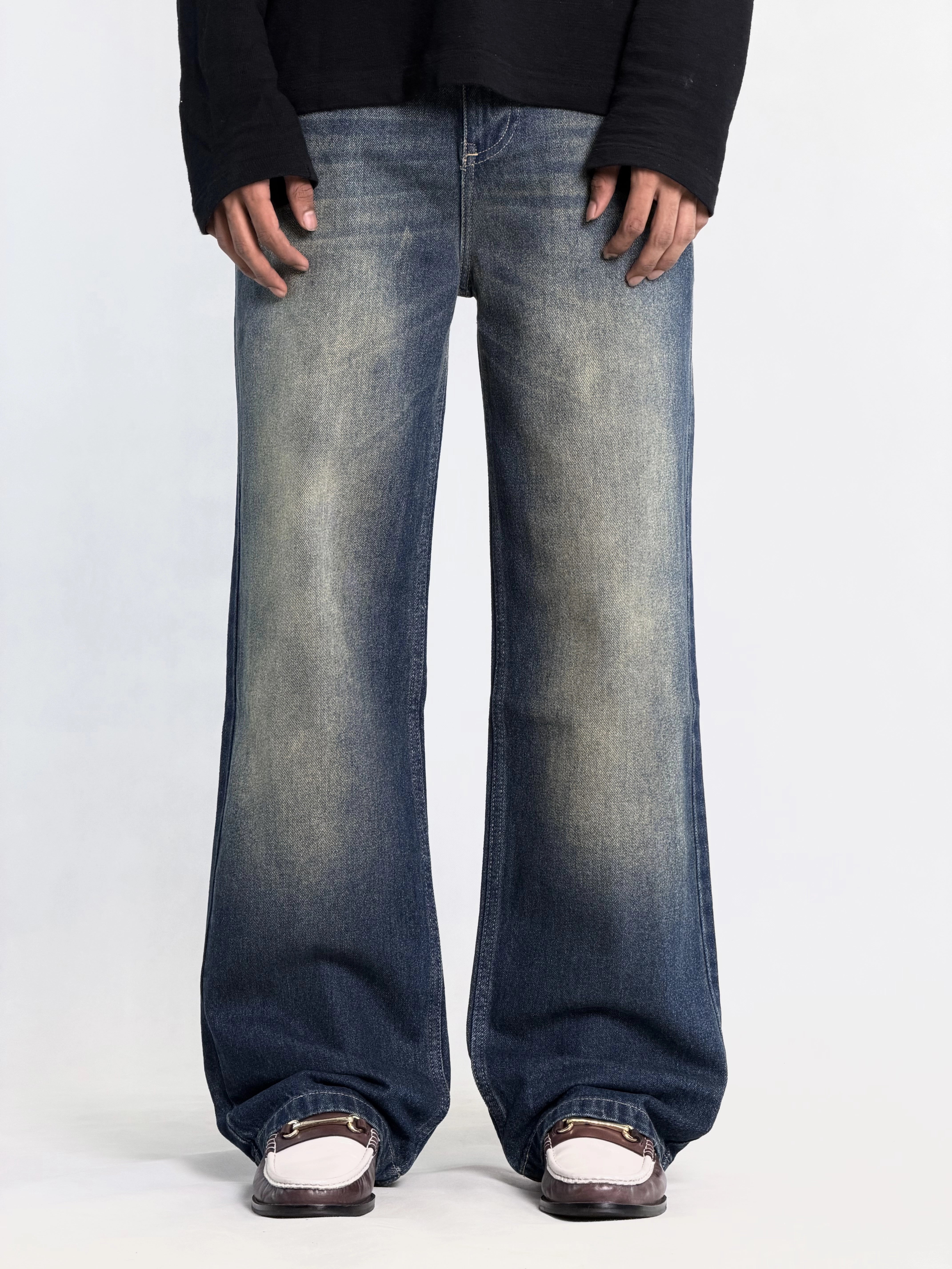 CAMO BLUE STRAIGHT