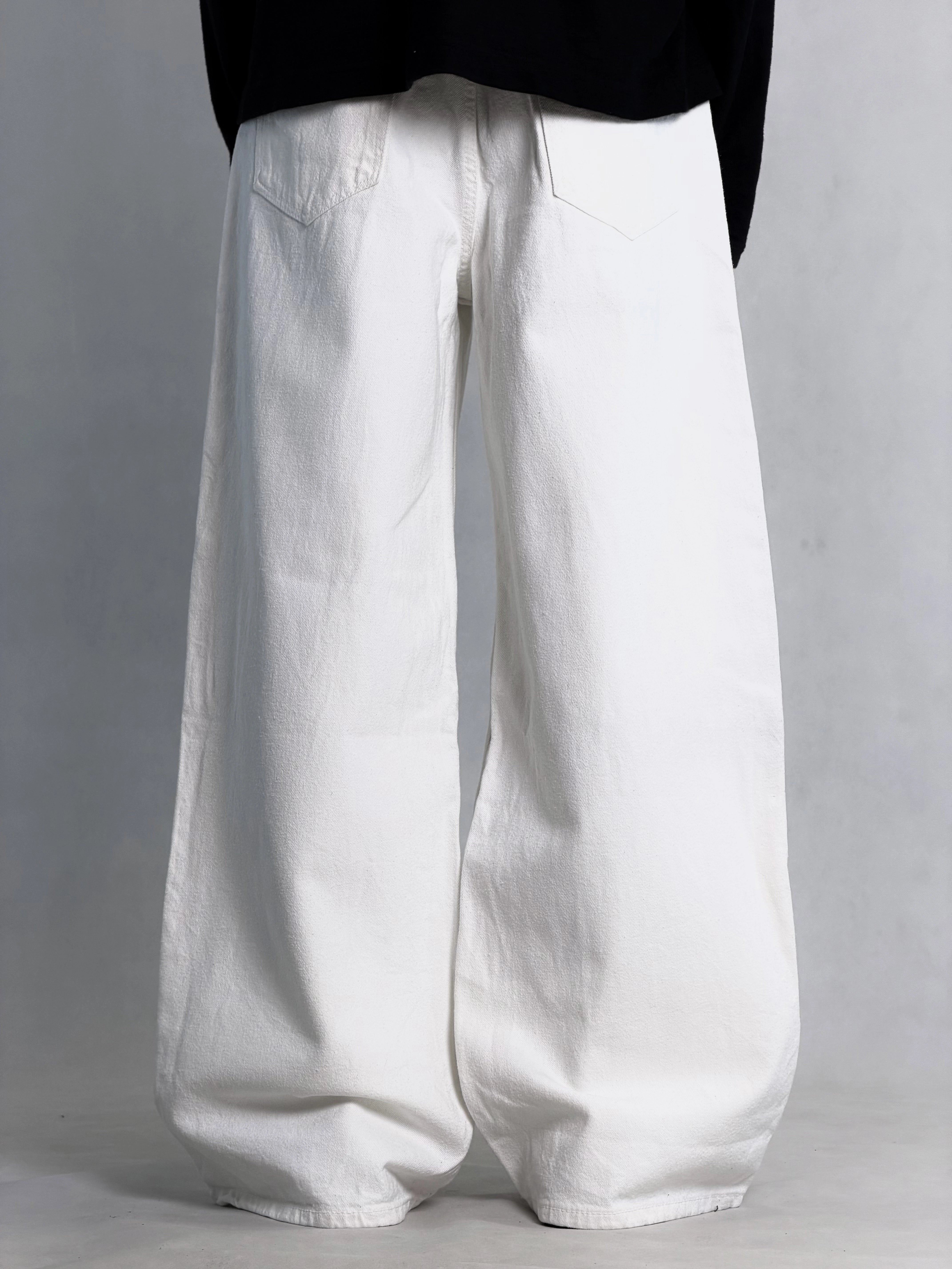 OWN WHITE BAGGY