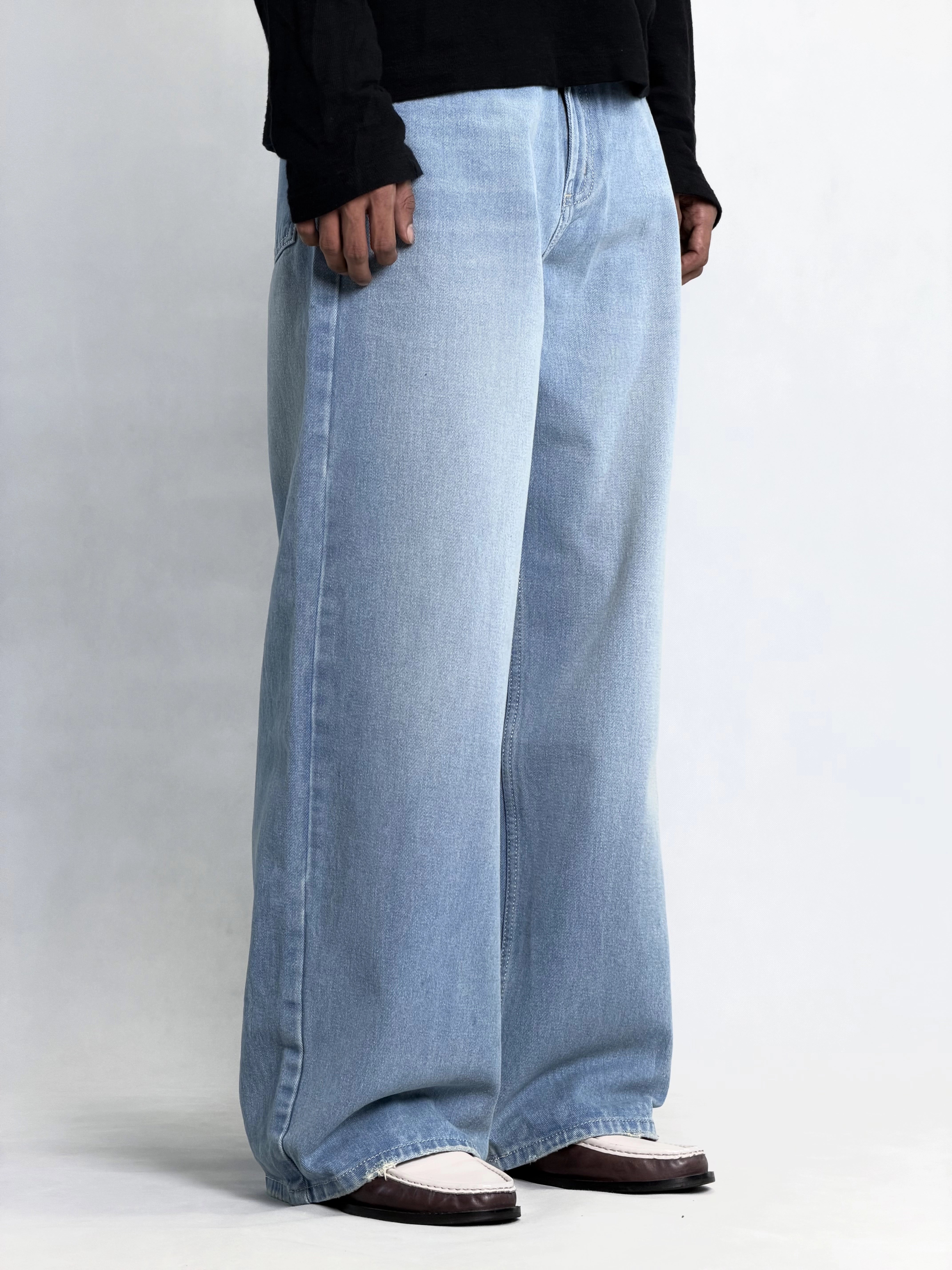 BRIX BLUE BAGGY