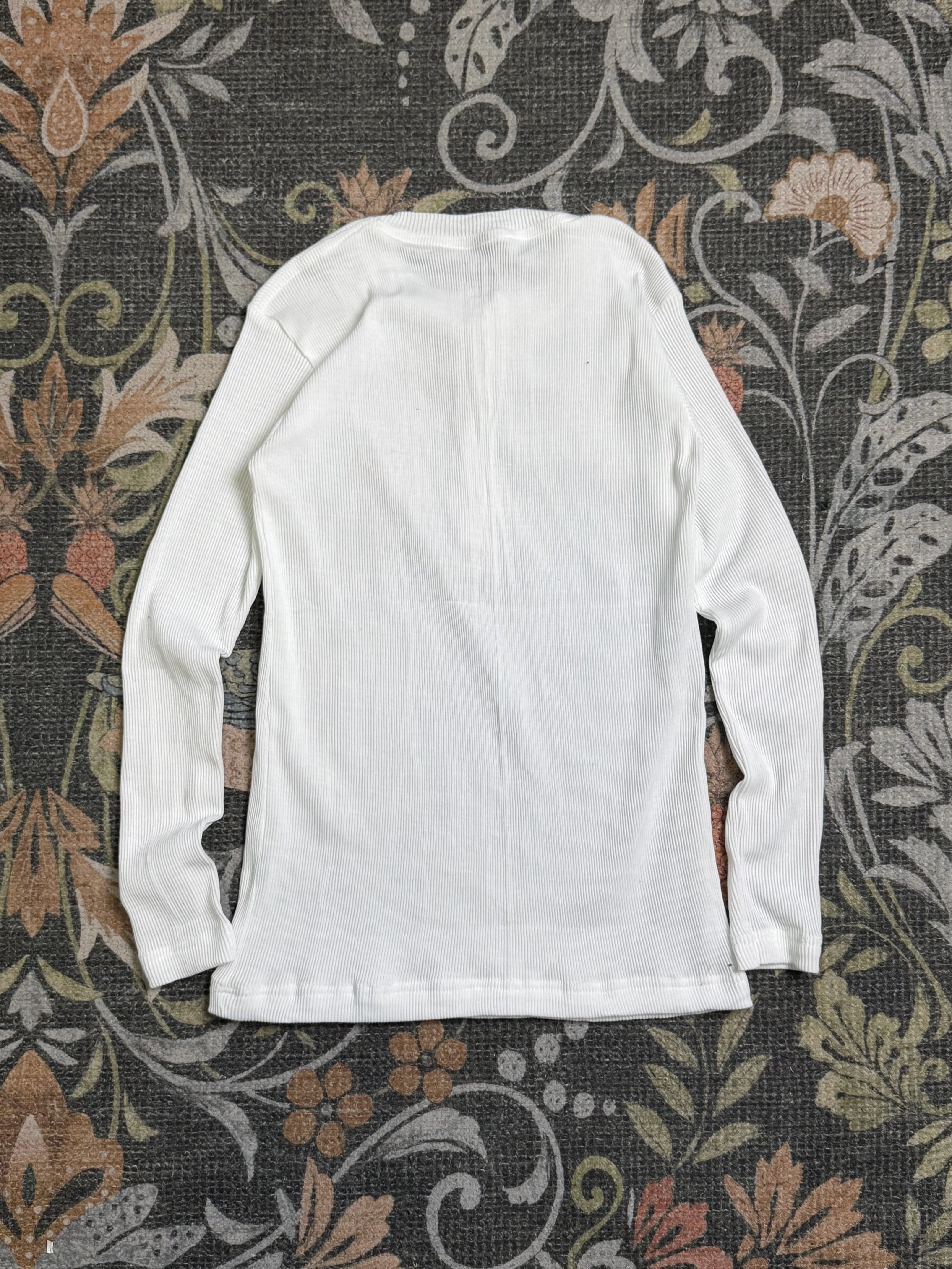 HENLEY WHITE TIGHTFIT