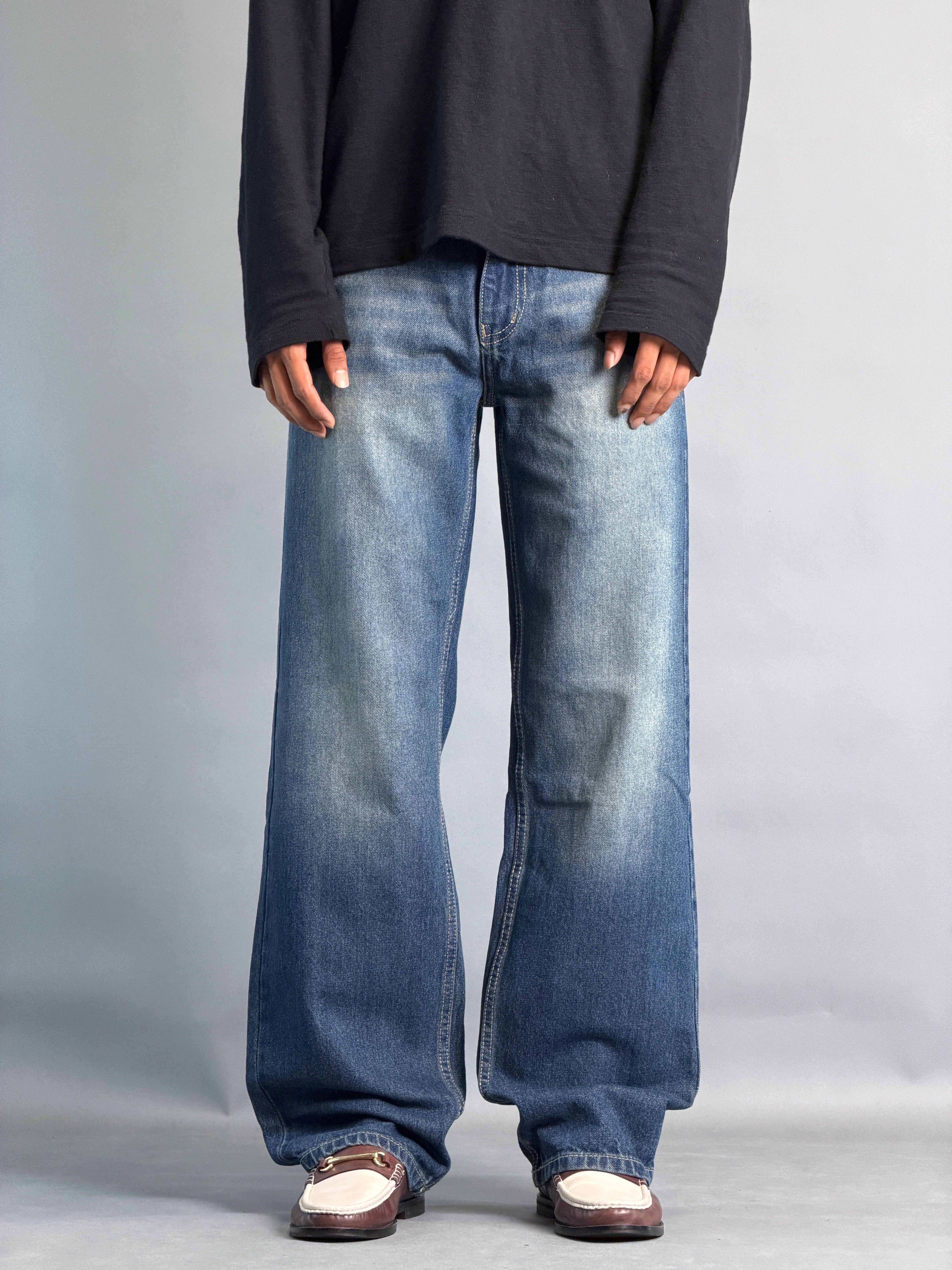 VTG BLUE STRAIGHT