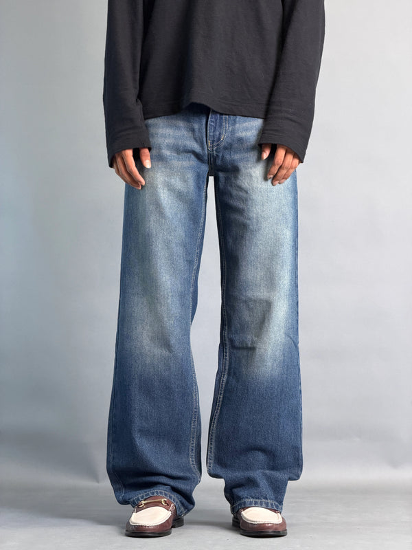 VTG BLUE STRAIGHT