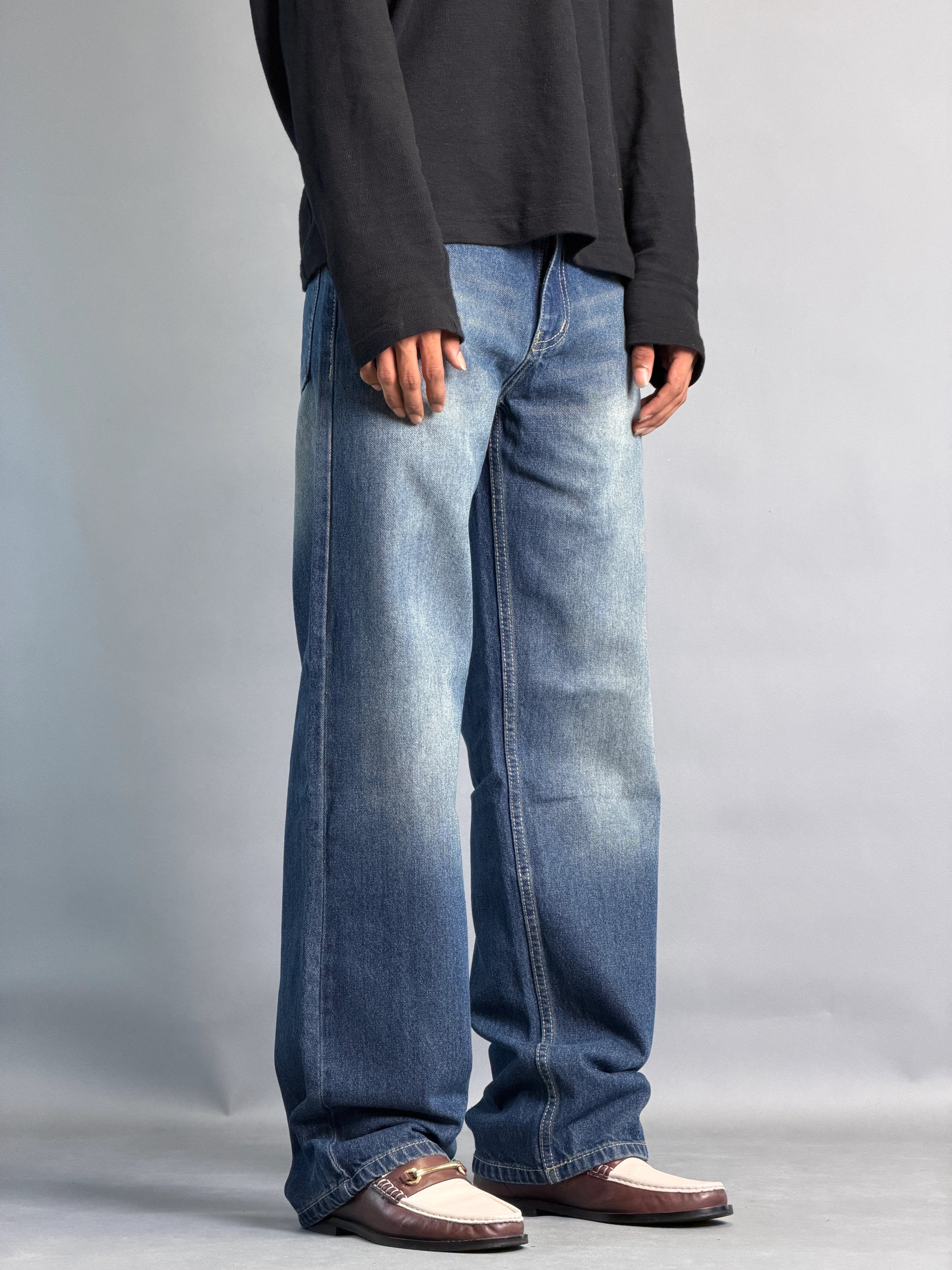 VTG BLUE STRAIGHT