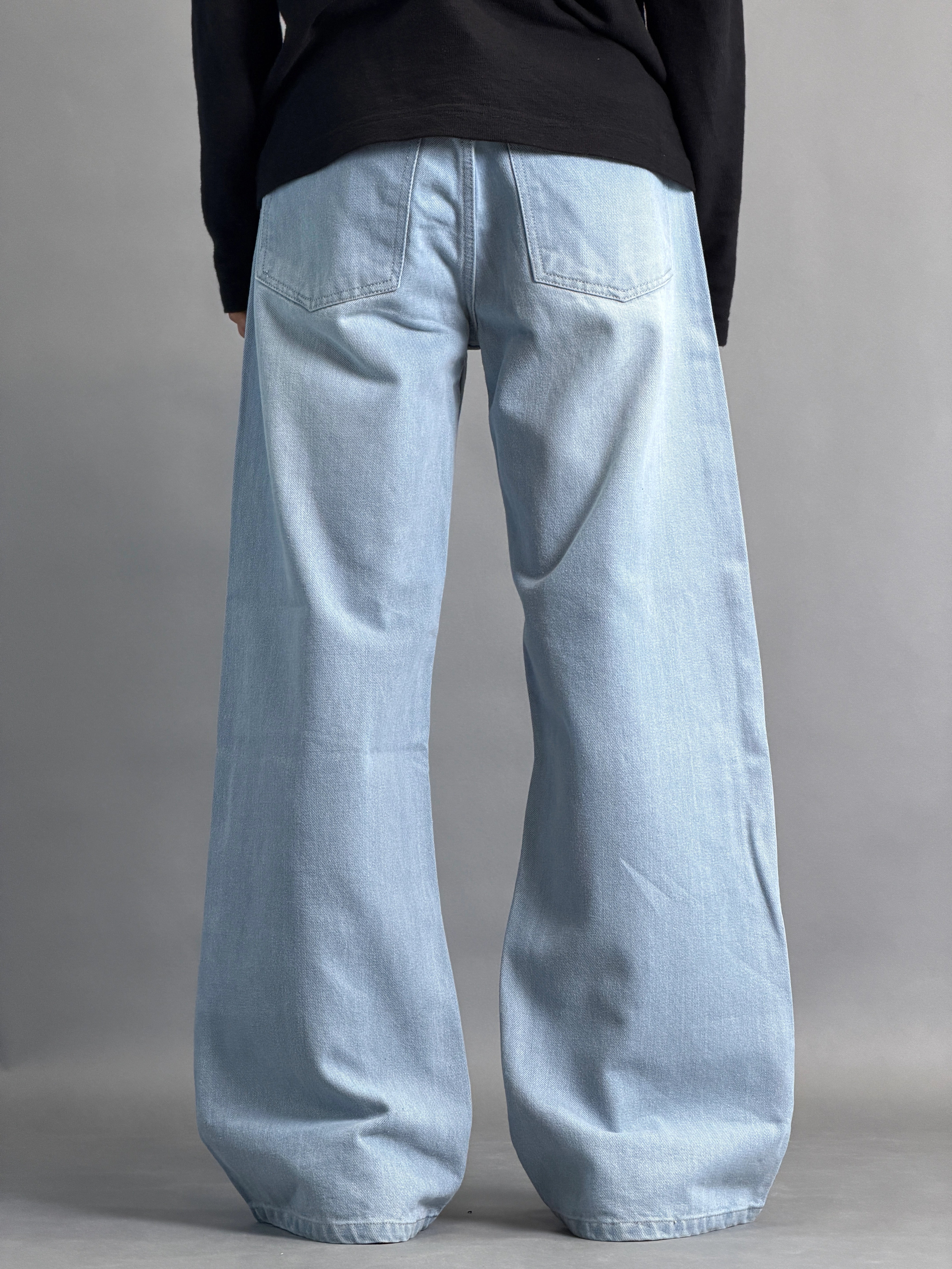 SET BLUE BAGGY
