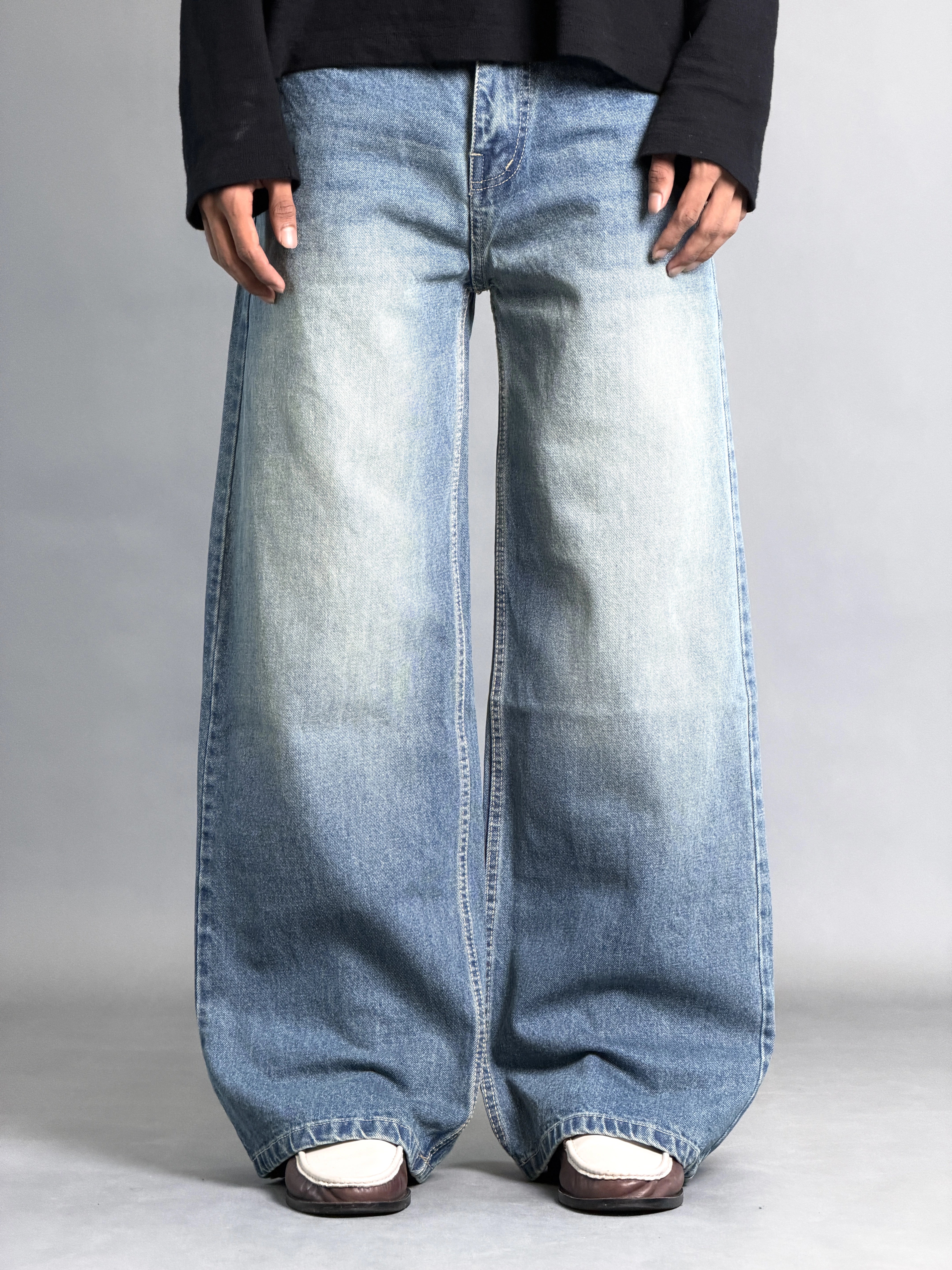 OCEAN BLUE BAGGY