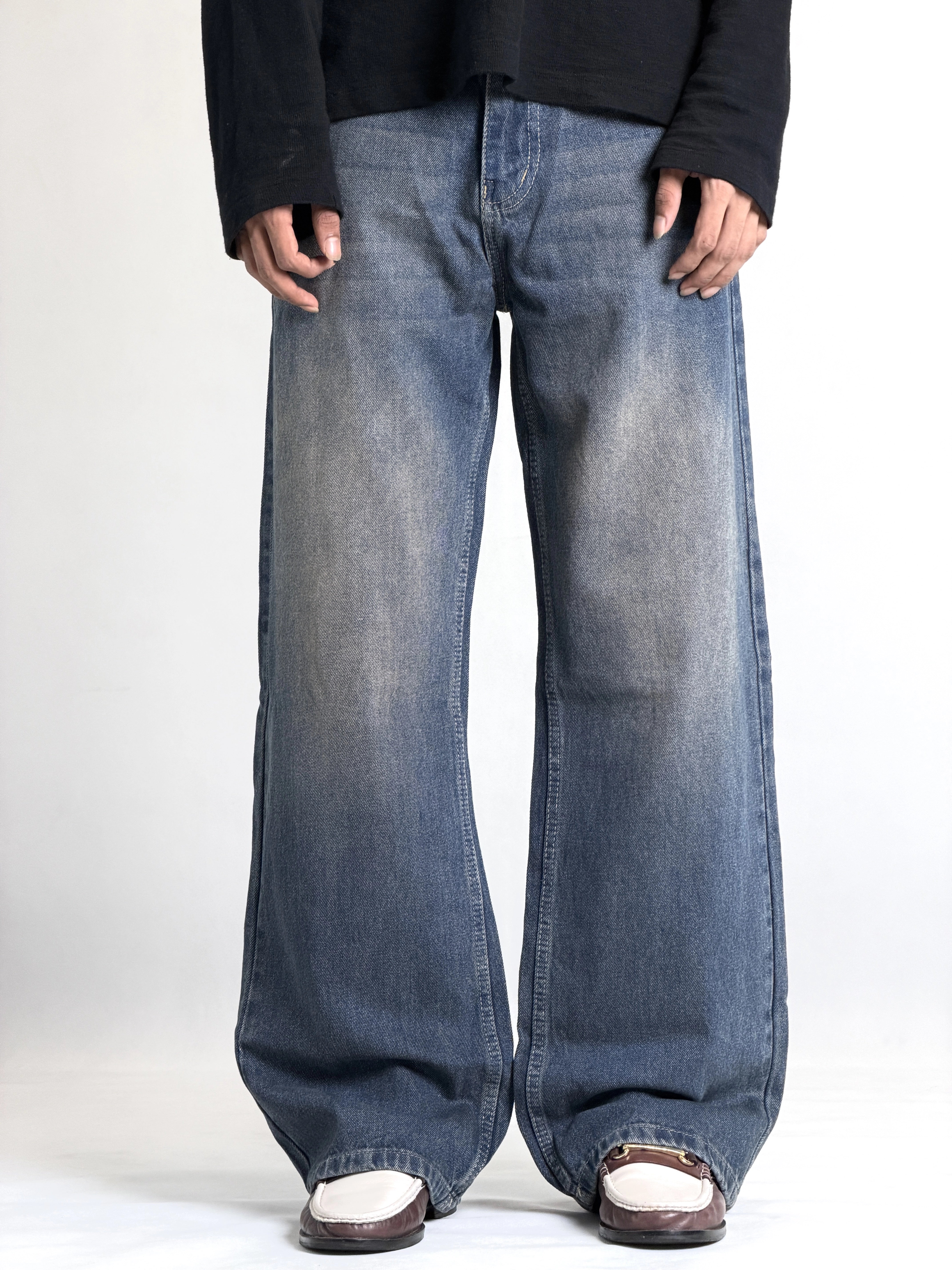 ROYAL BLUE DARK BAGGY