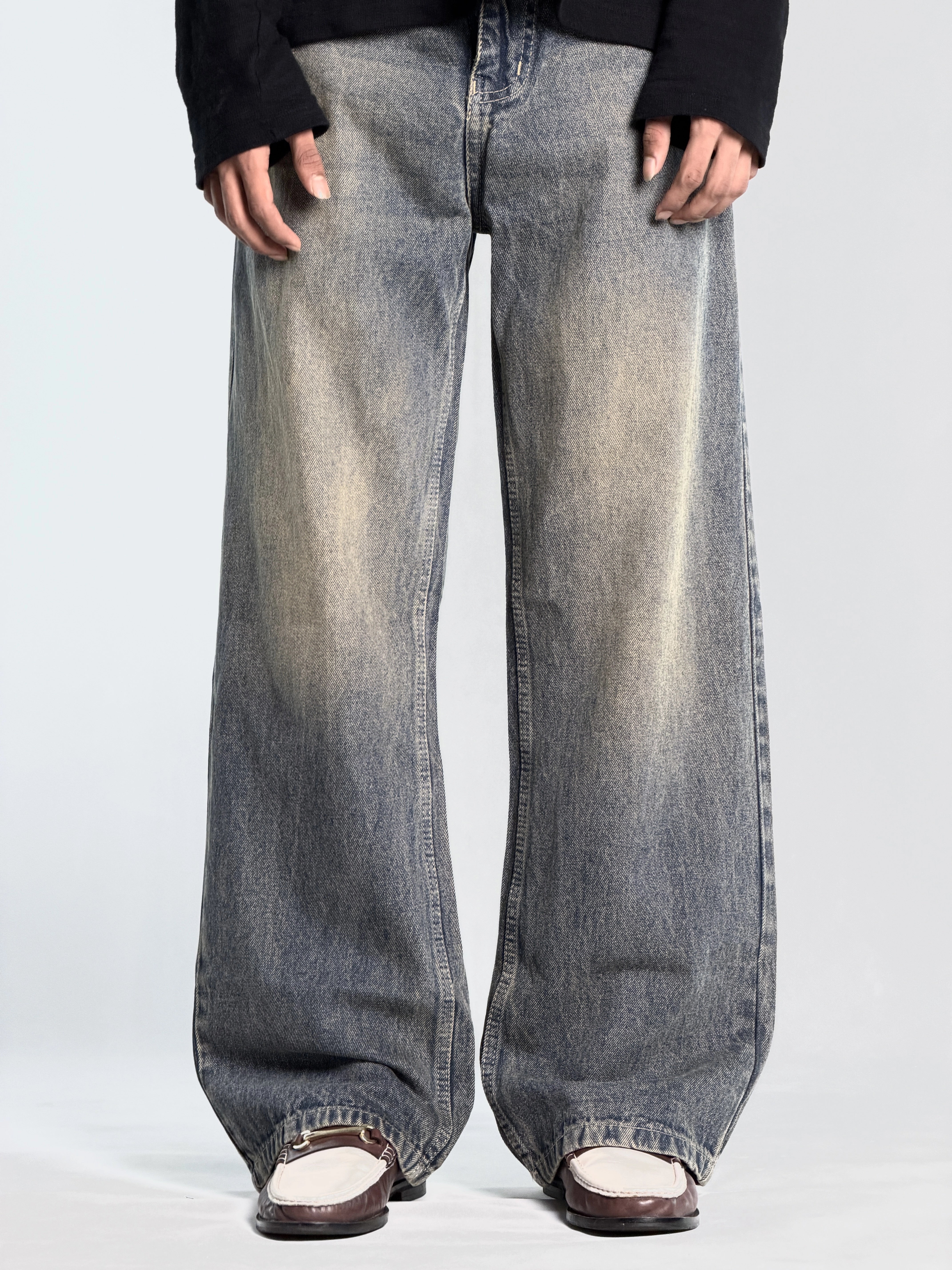 DEEP BLUE BAGGY