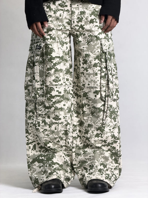 SNOW CAMO CARGO
