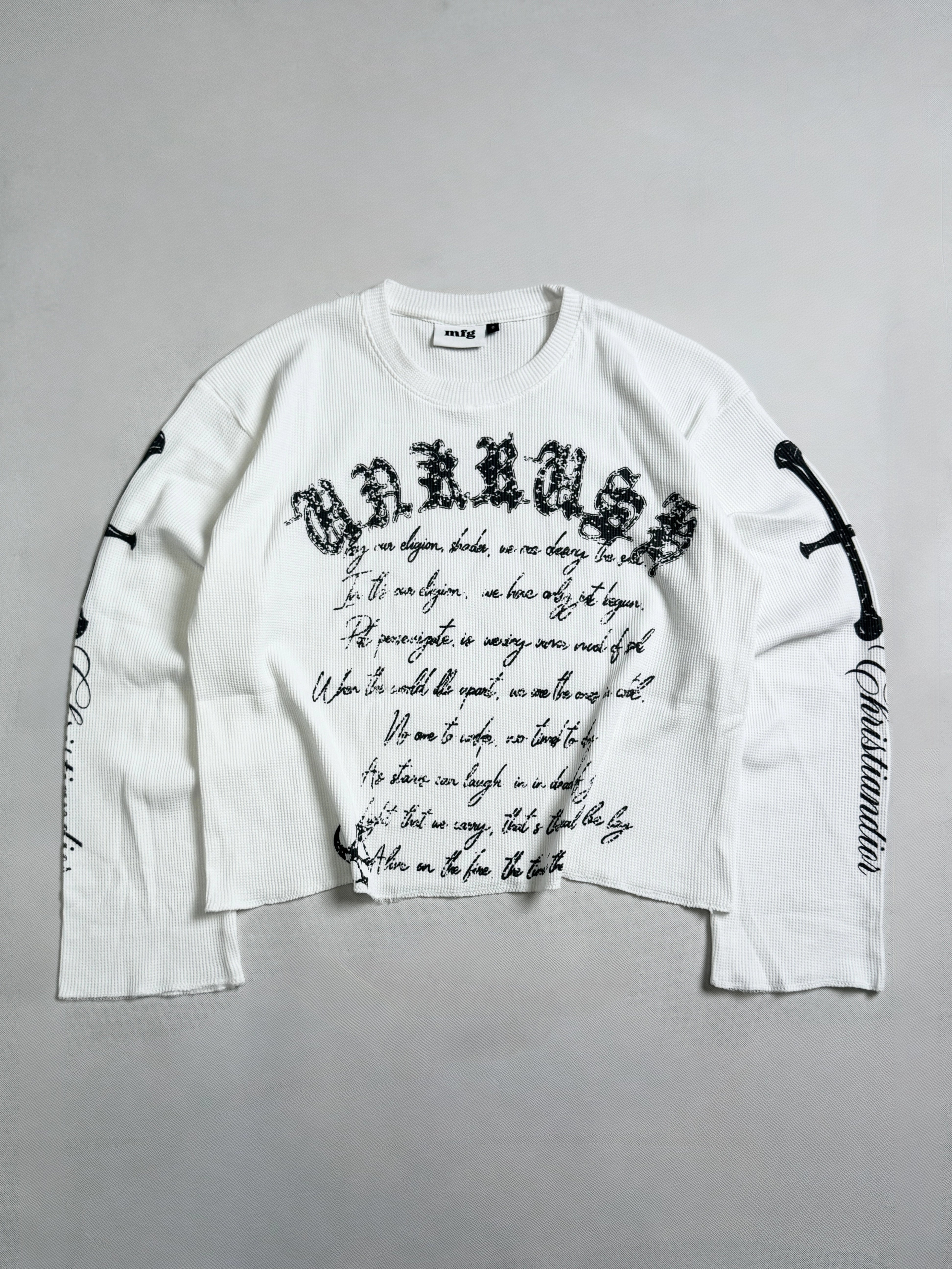 GOTHIC WAFFLE TEE