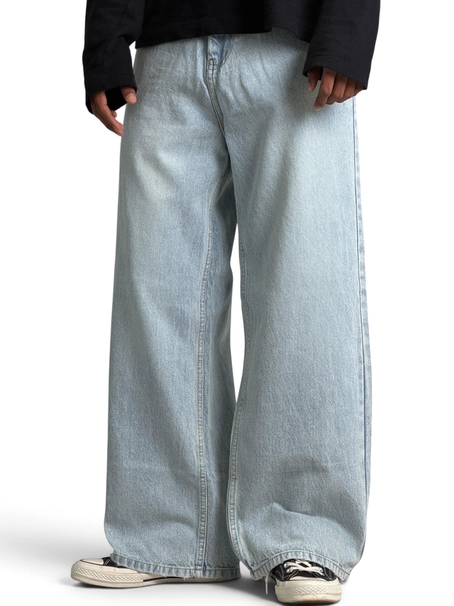 WAVE BLUE BAGGY