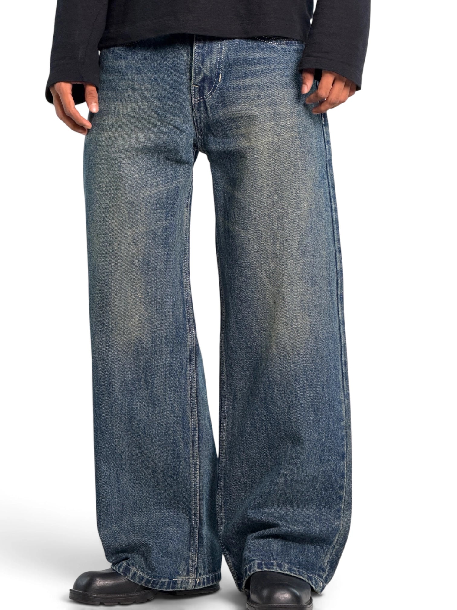 TED BLUE BAGGY