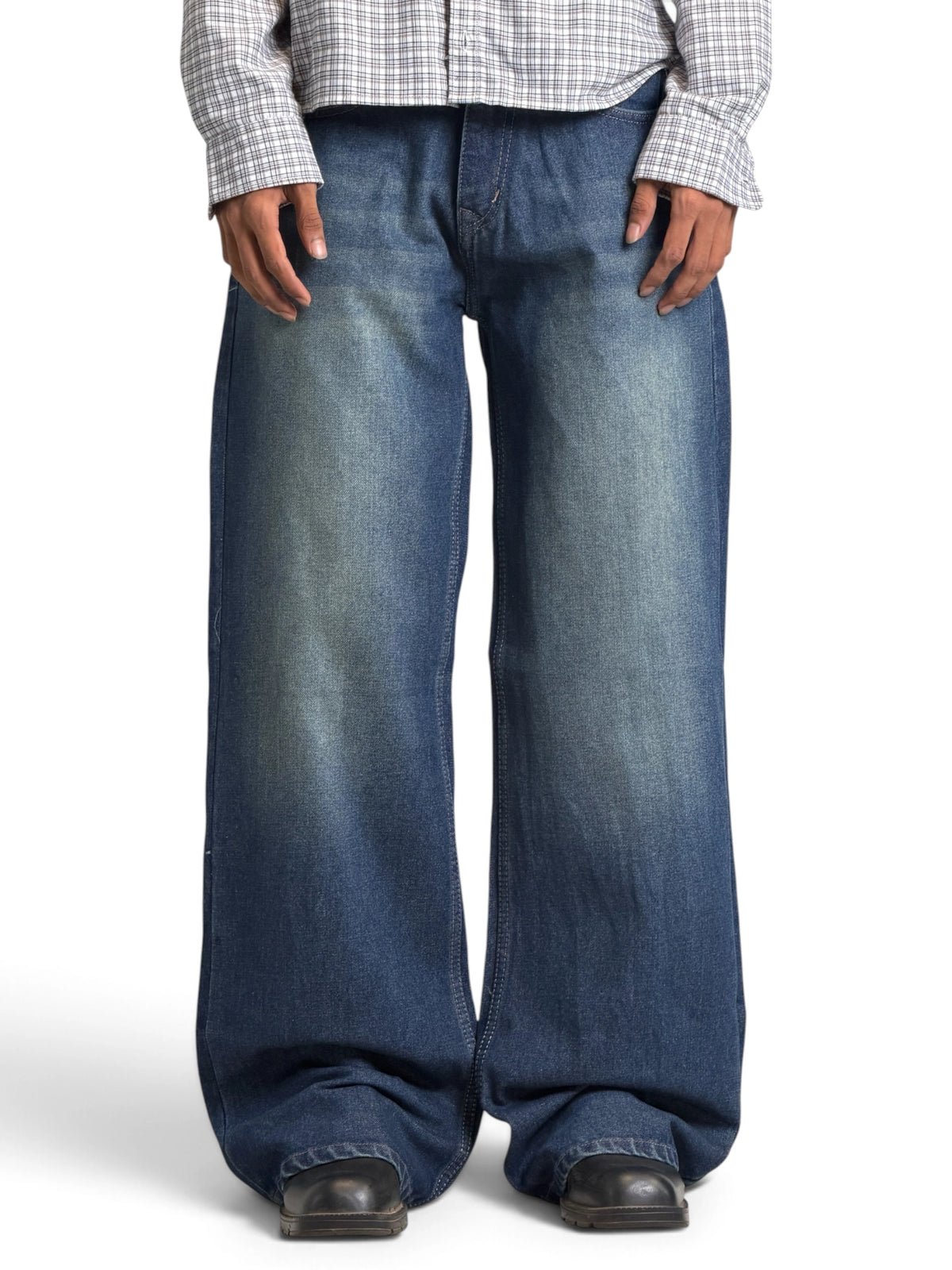 SEN BLUE BAGGY