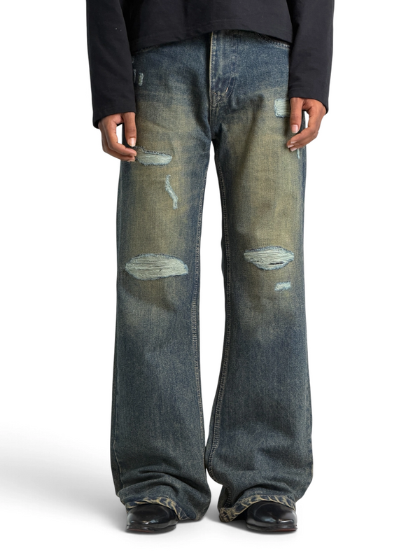 PATCH GREEN BOOTCUT