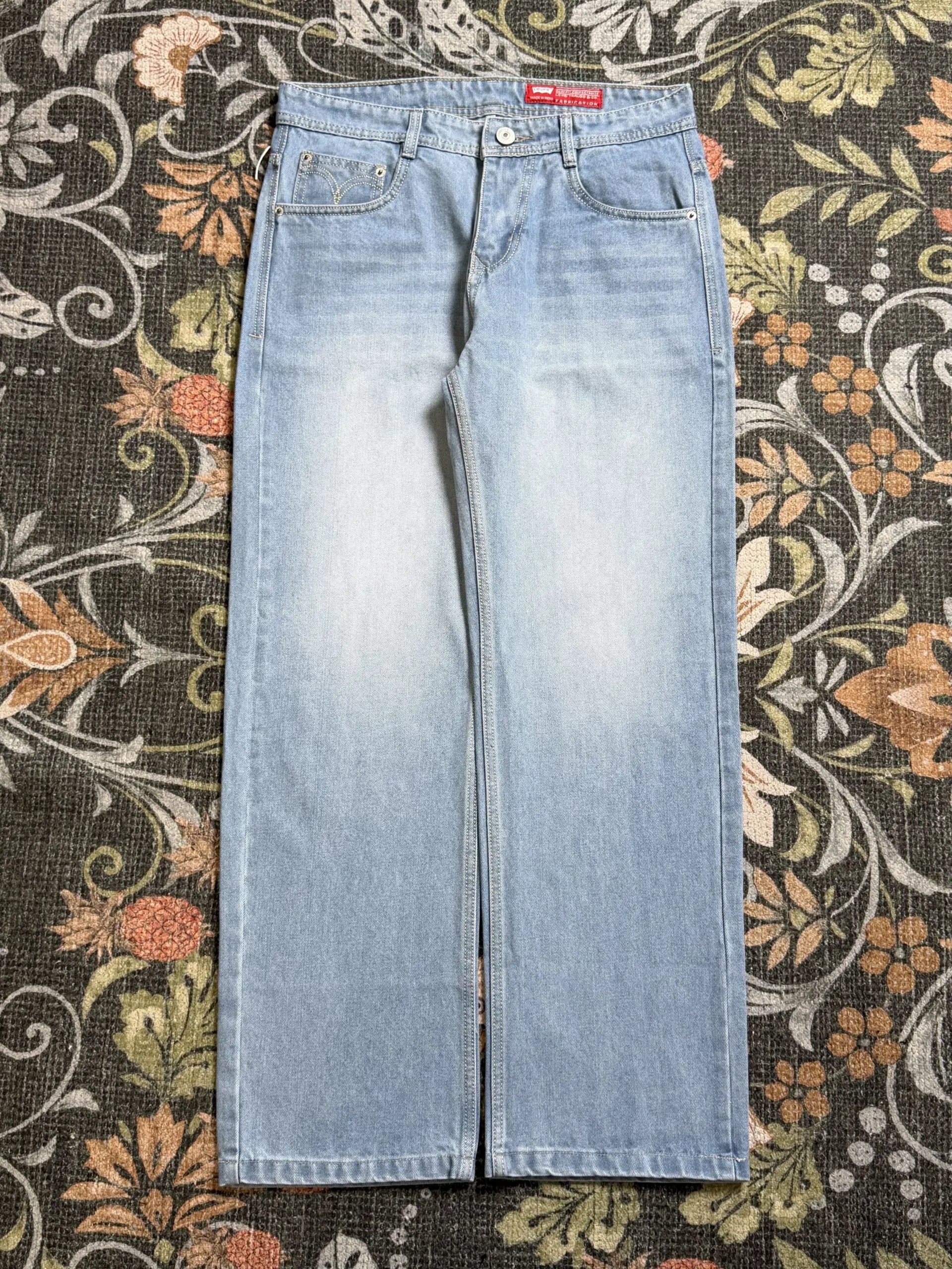 MARK LIGHT BLUE STRAIGHT FIT