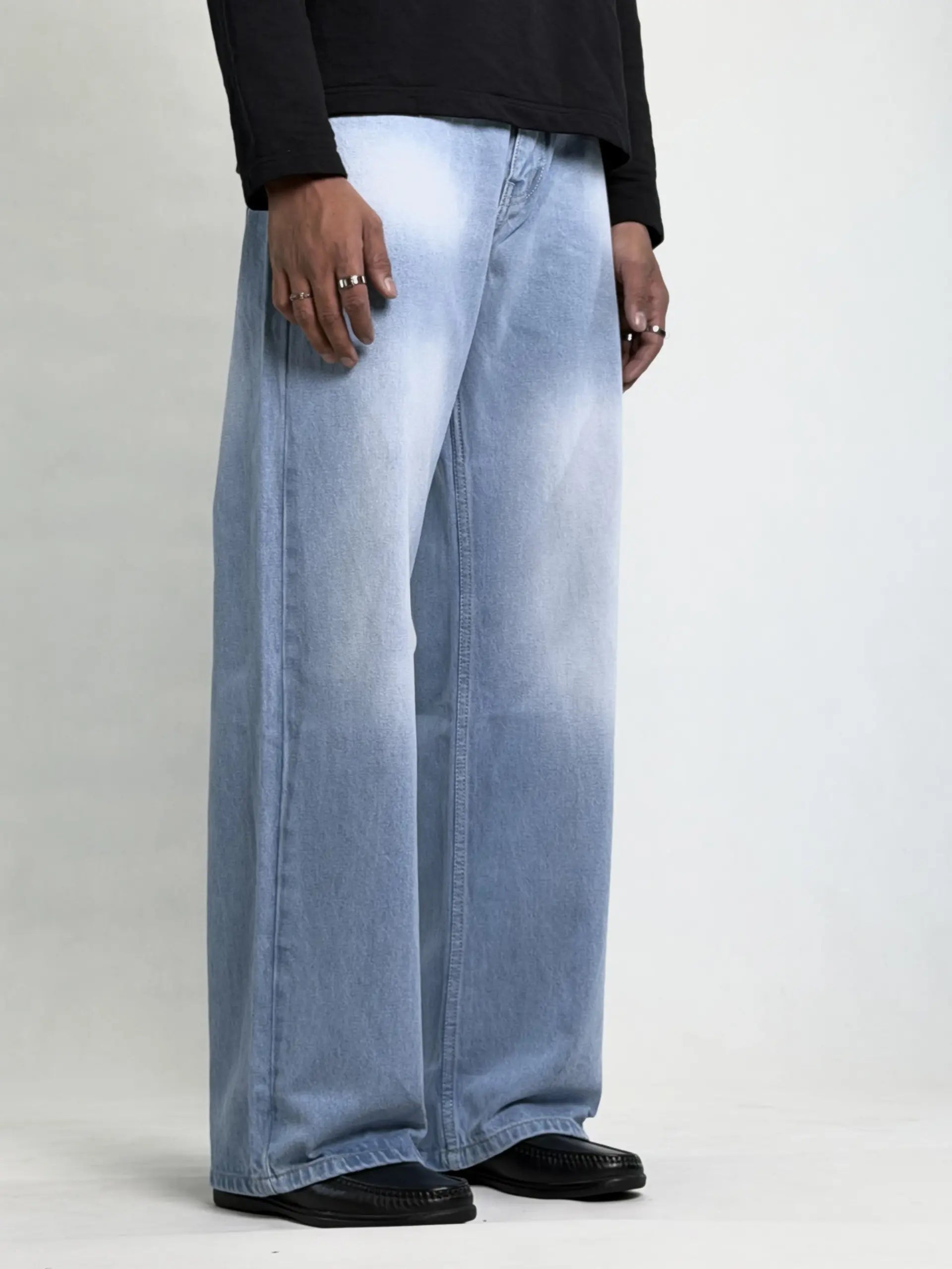 RISE SKY BLUE BAGGY